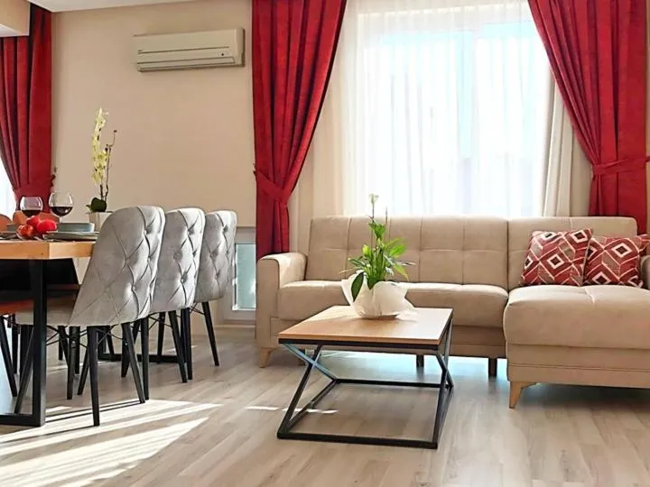 Living room in Alfa Apart Hotel