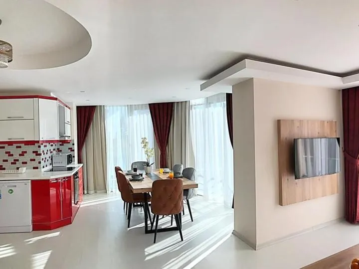 Living room in Alfa Apart Hotel