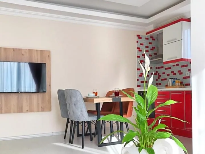 Living room in Alfa Apart Hotel