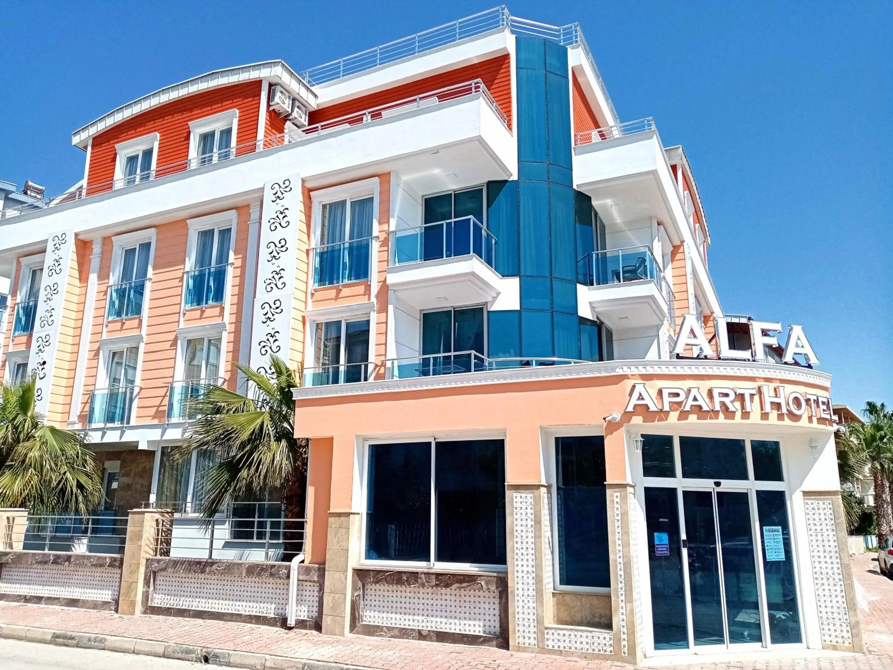 Property building in Alfa Apart Hotel