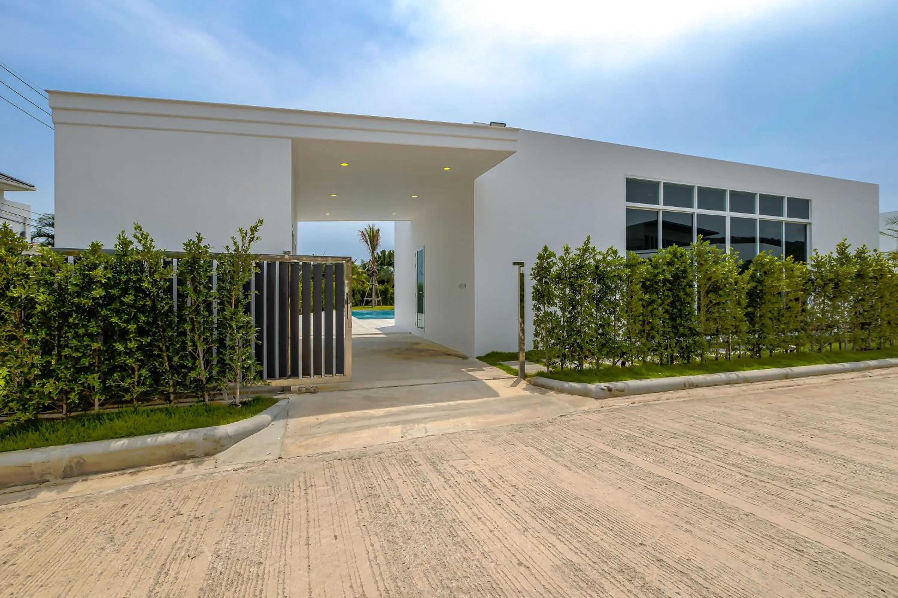 Property building in Modern 3 Bedroom Private Pool Villa KH-A1