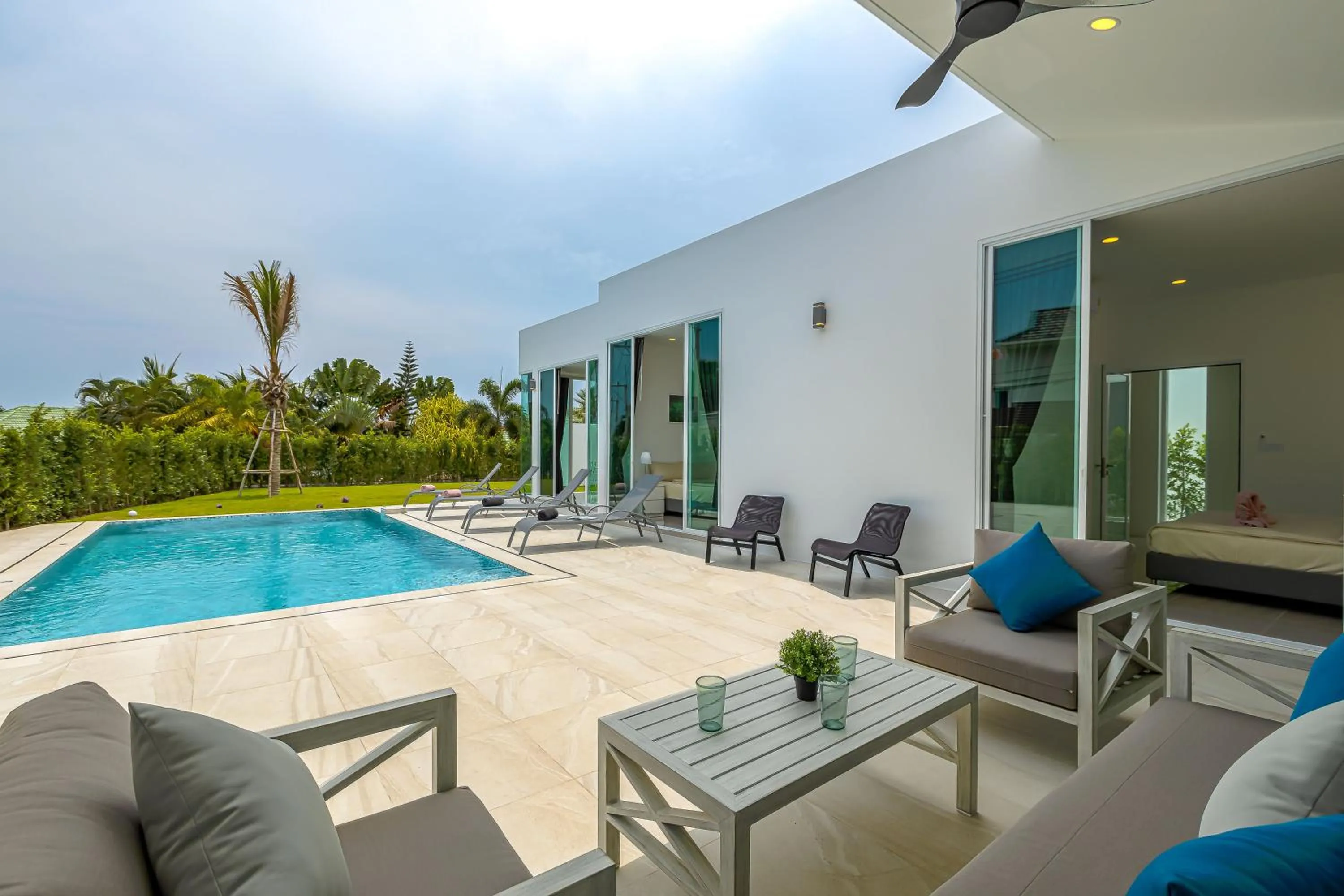 Swimming pool in Modern 3 Bedroom Private Pool Villa KH-A1