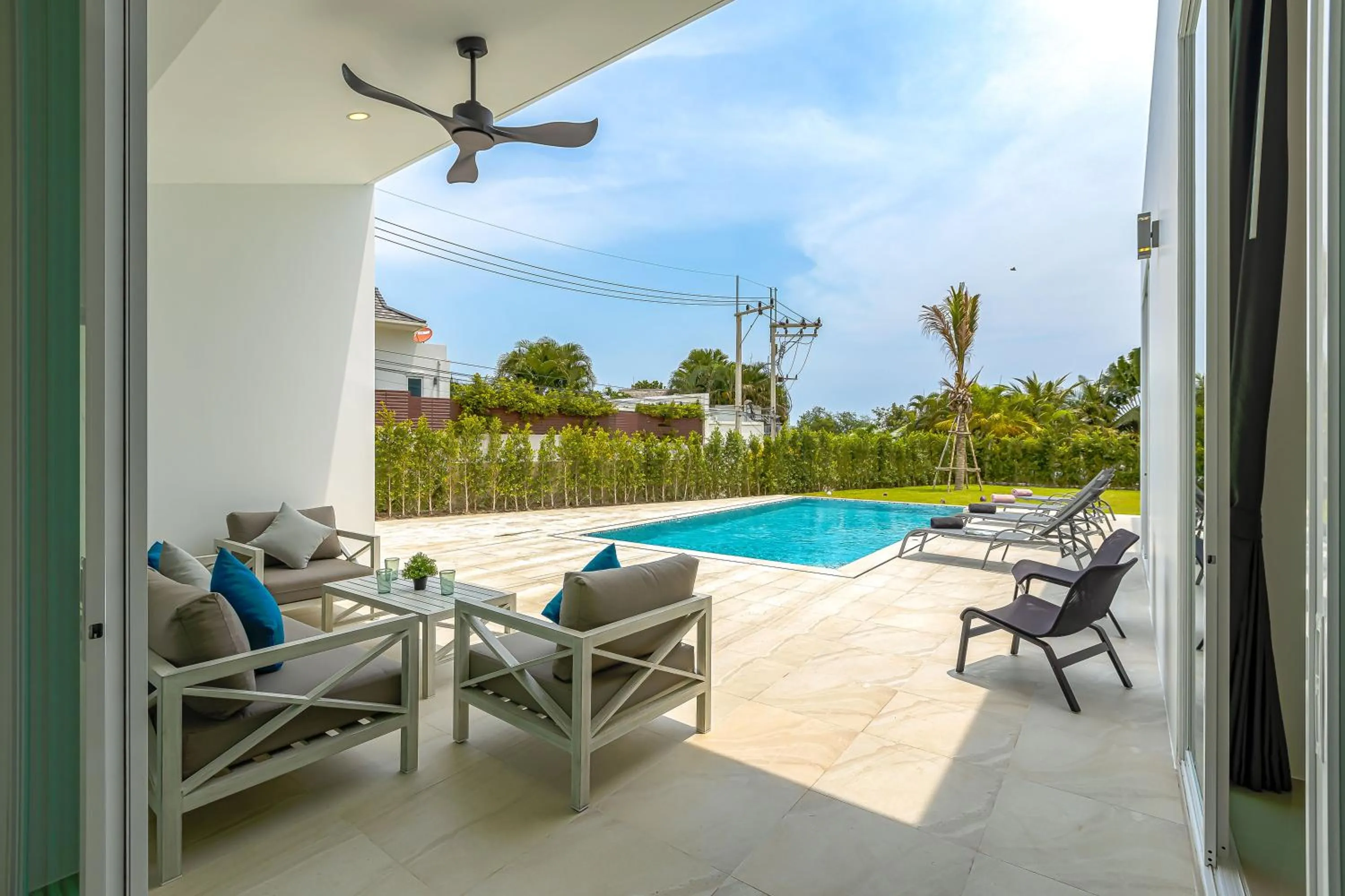 Swimming pool in Modern 3 Bedroom Private Pool Villa KH-A1