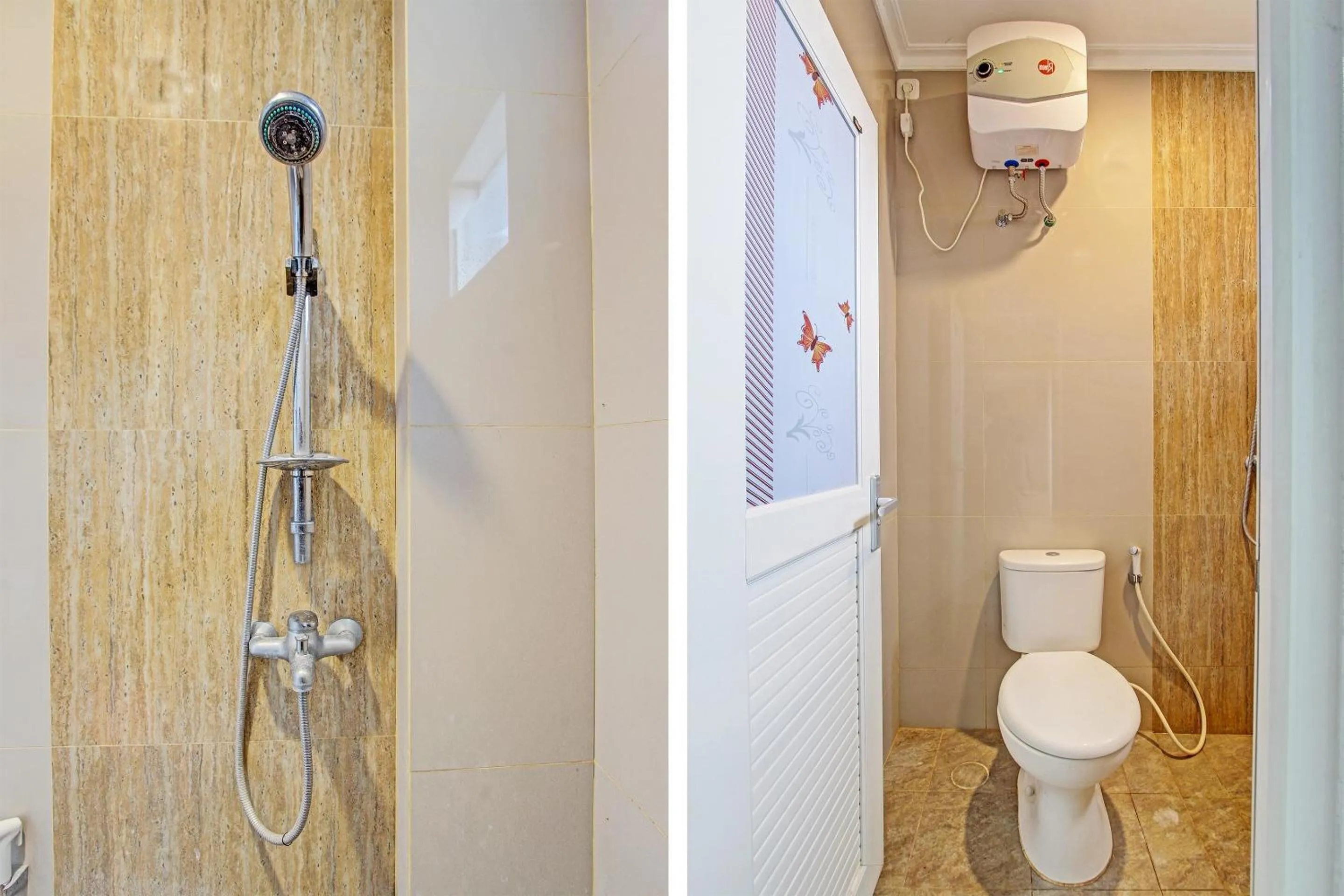 Bathroom in Capital O 91377 Mk Prime Syariah