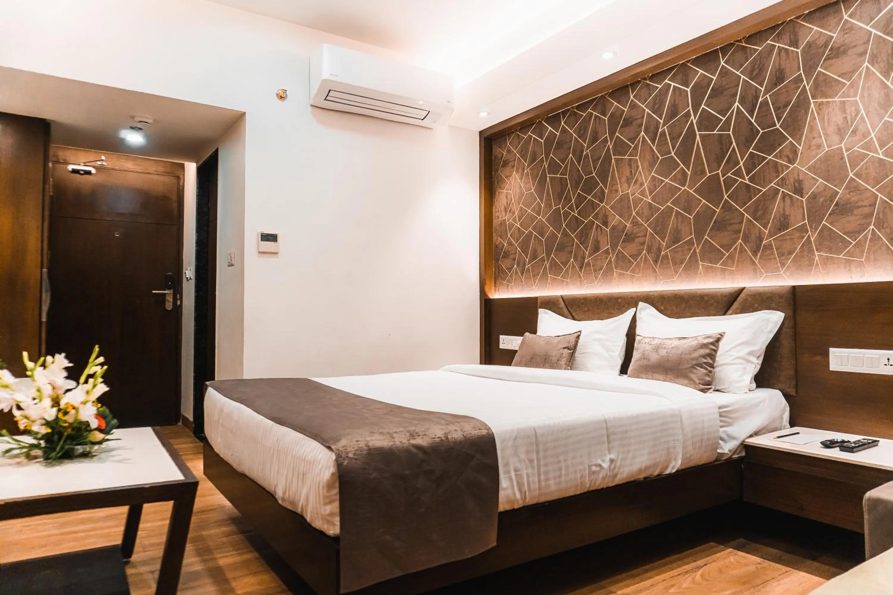 Bed in Jardin Hotels