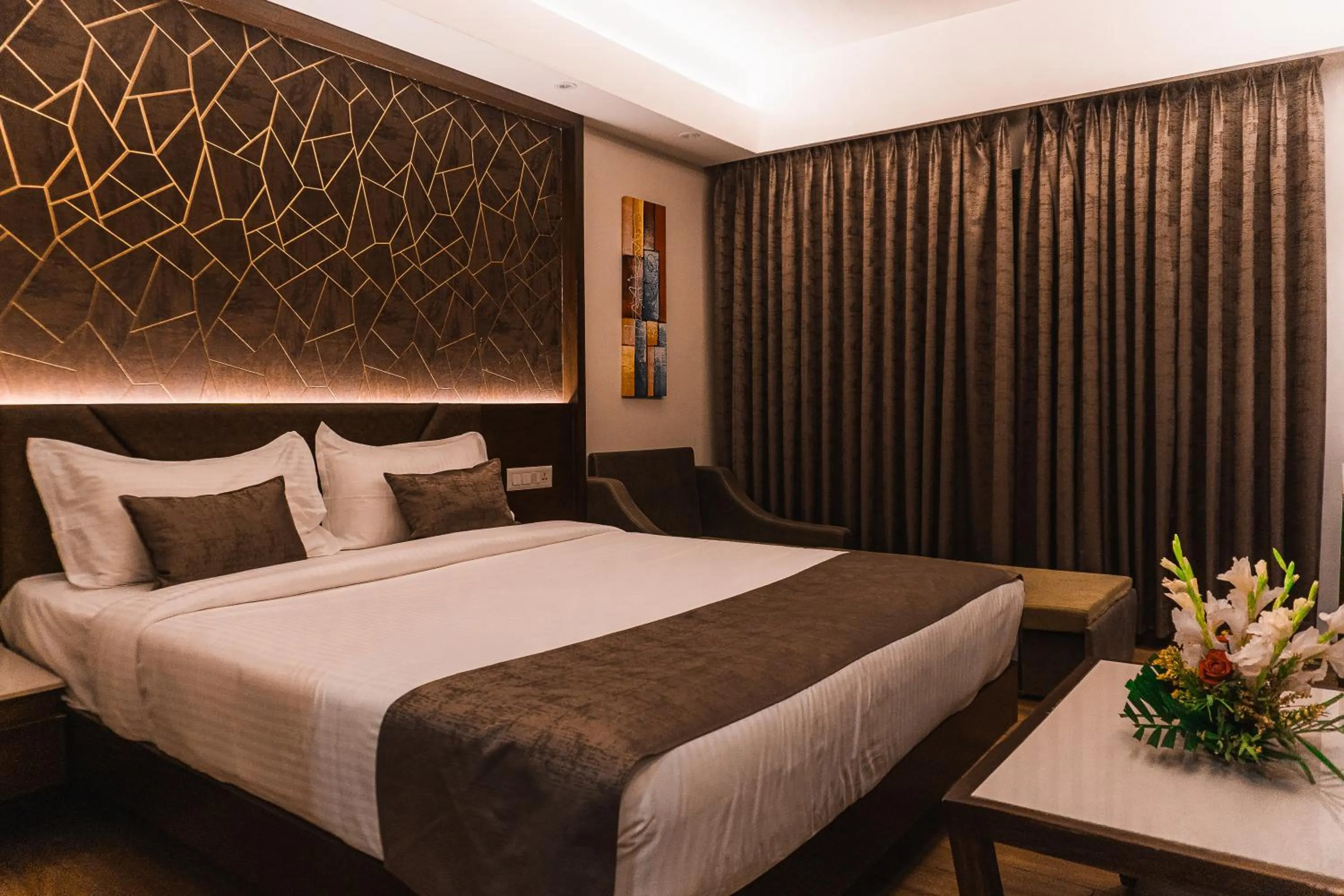 Bed in Jardin Hotels