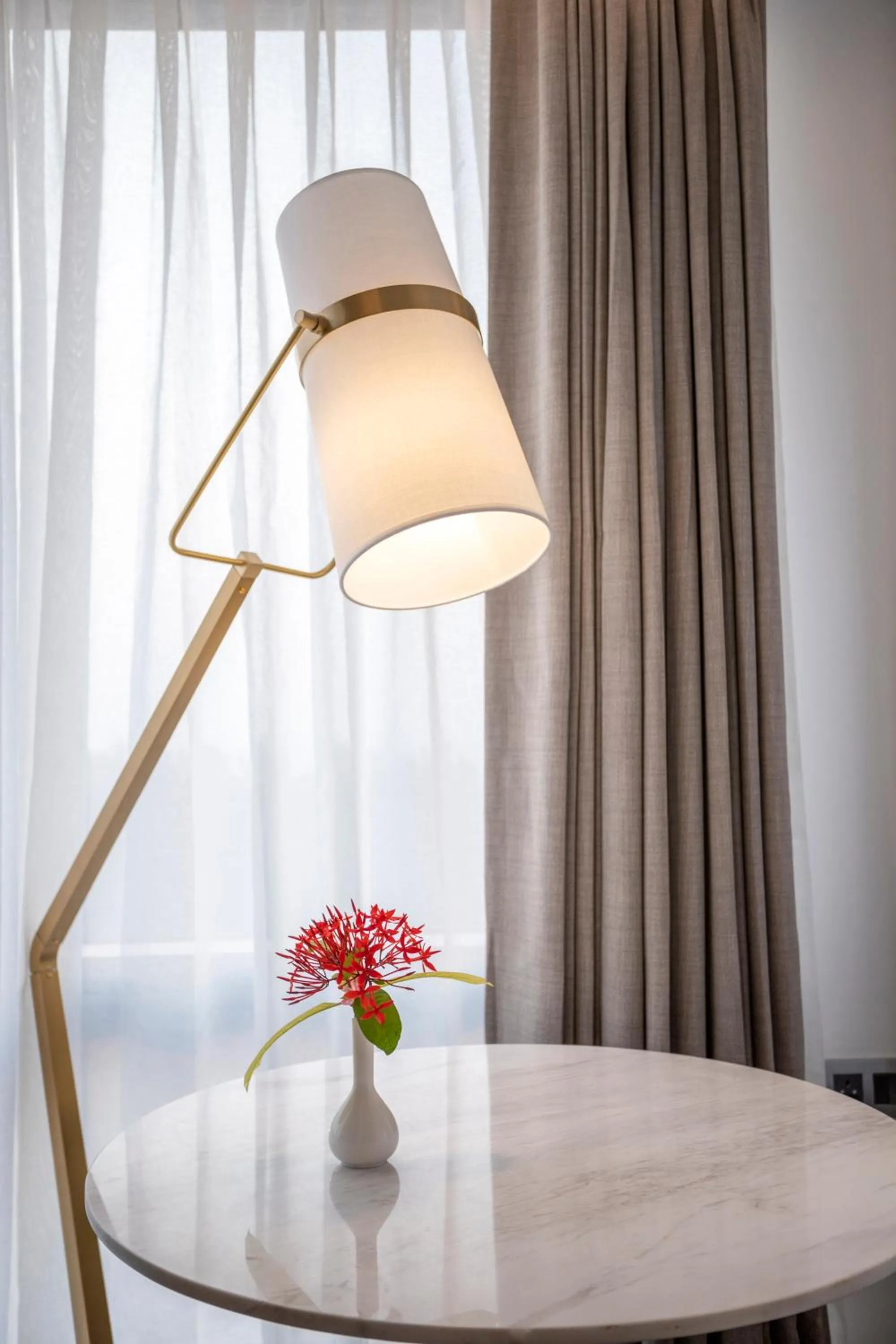 Living room in The Crescent