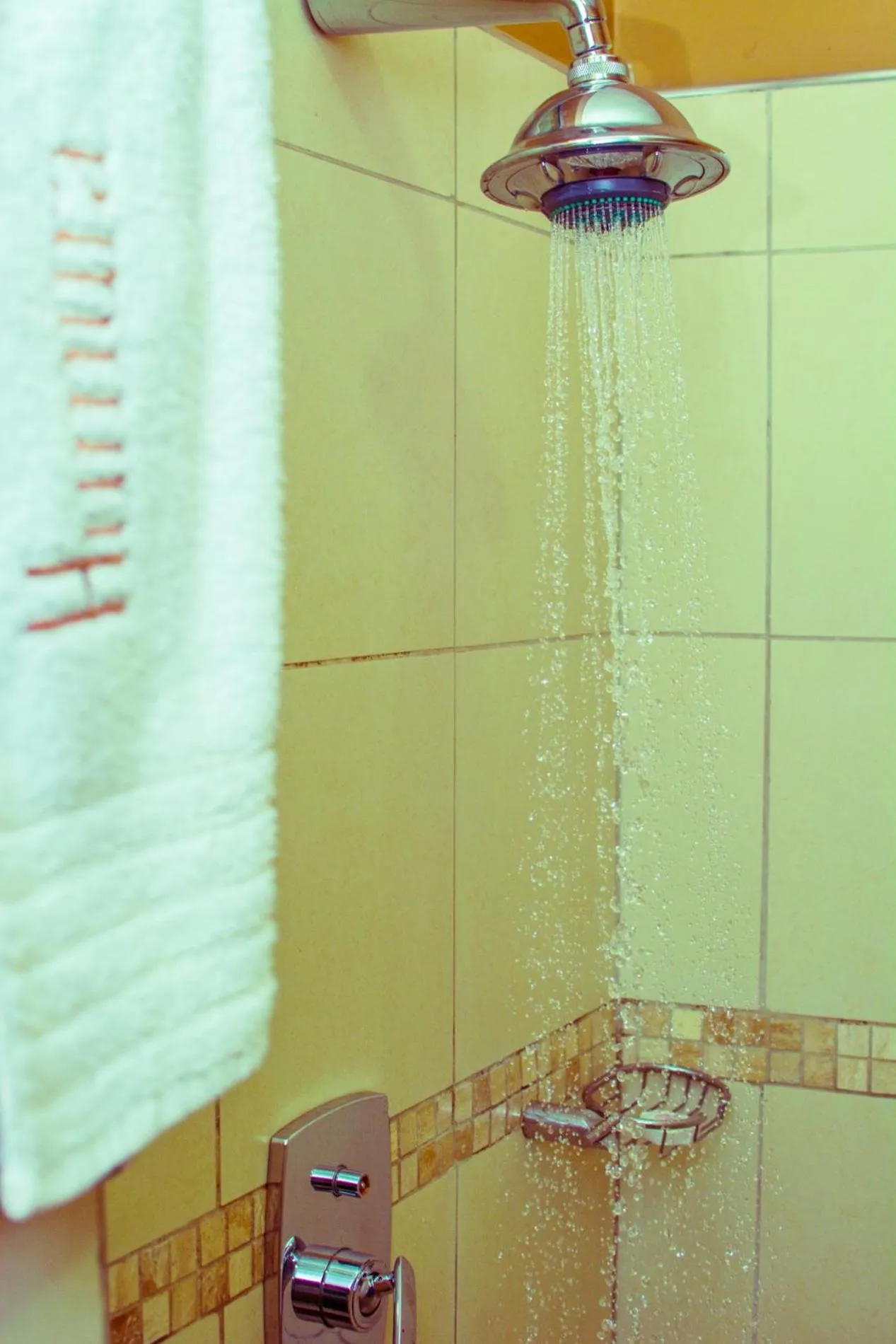 Shower in Humura Resorts