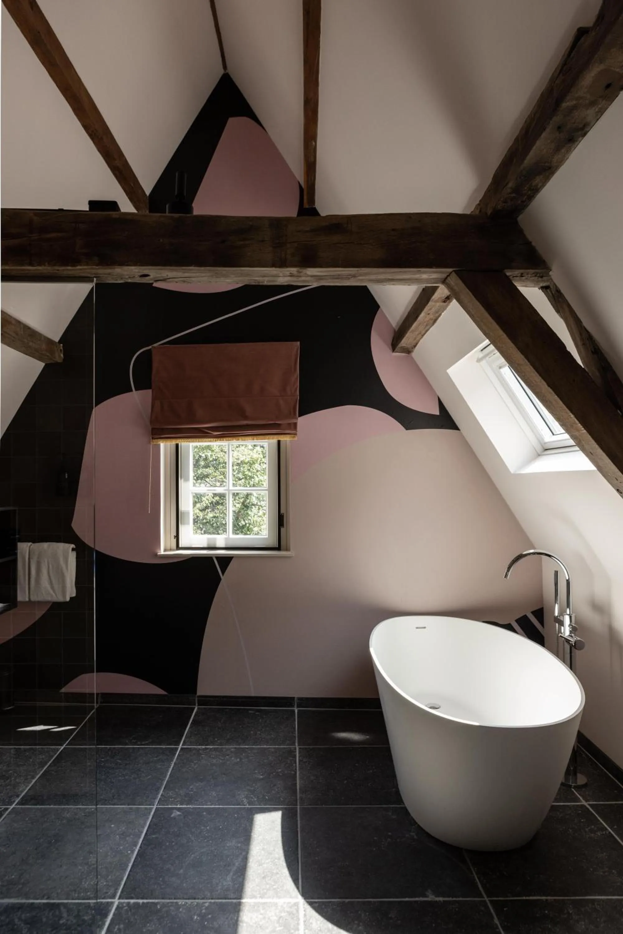 Bathroom in Relais & Châteaux Weeshuis Gouda