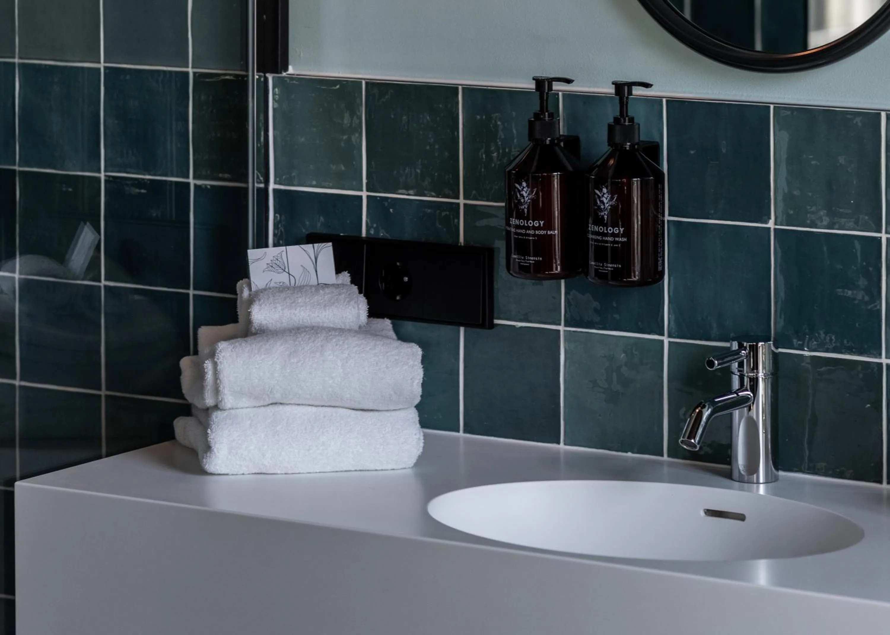 Bathroom in Relais & Châteaux Weeshuis Gouda