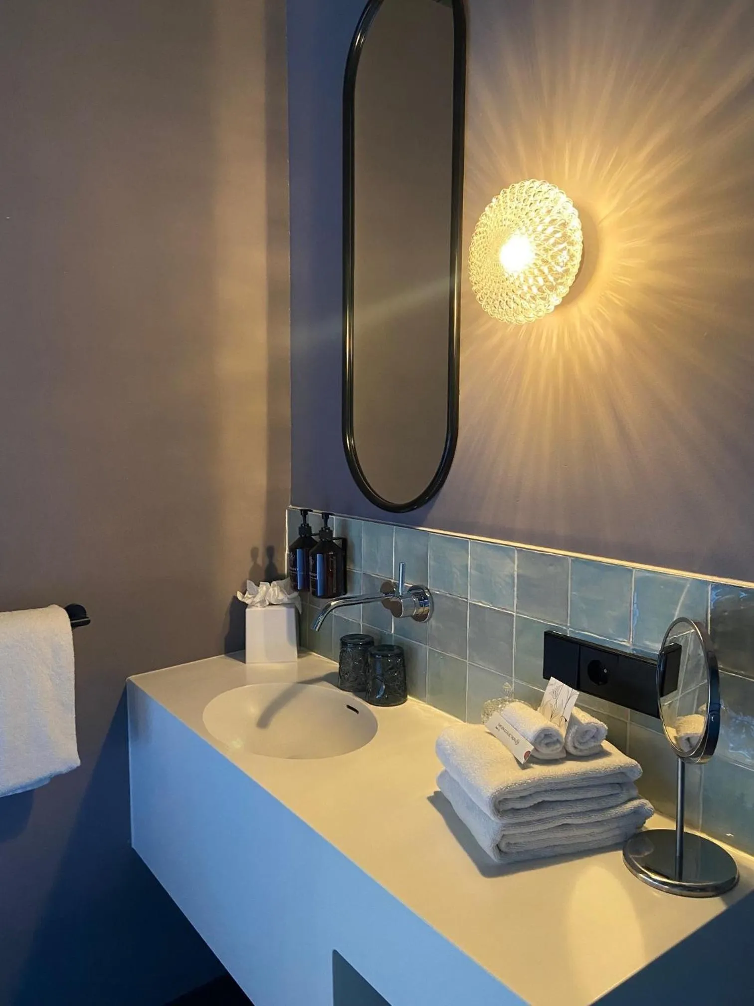 Bathroom in Relais & Châteaux Weeshuis Gouda