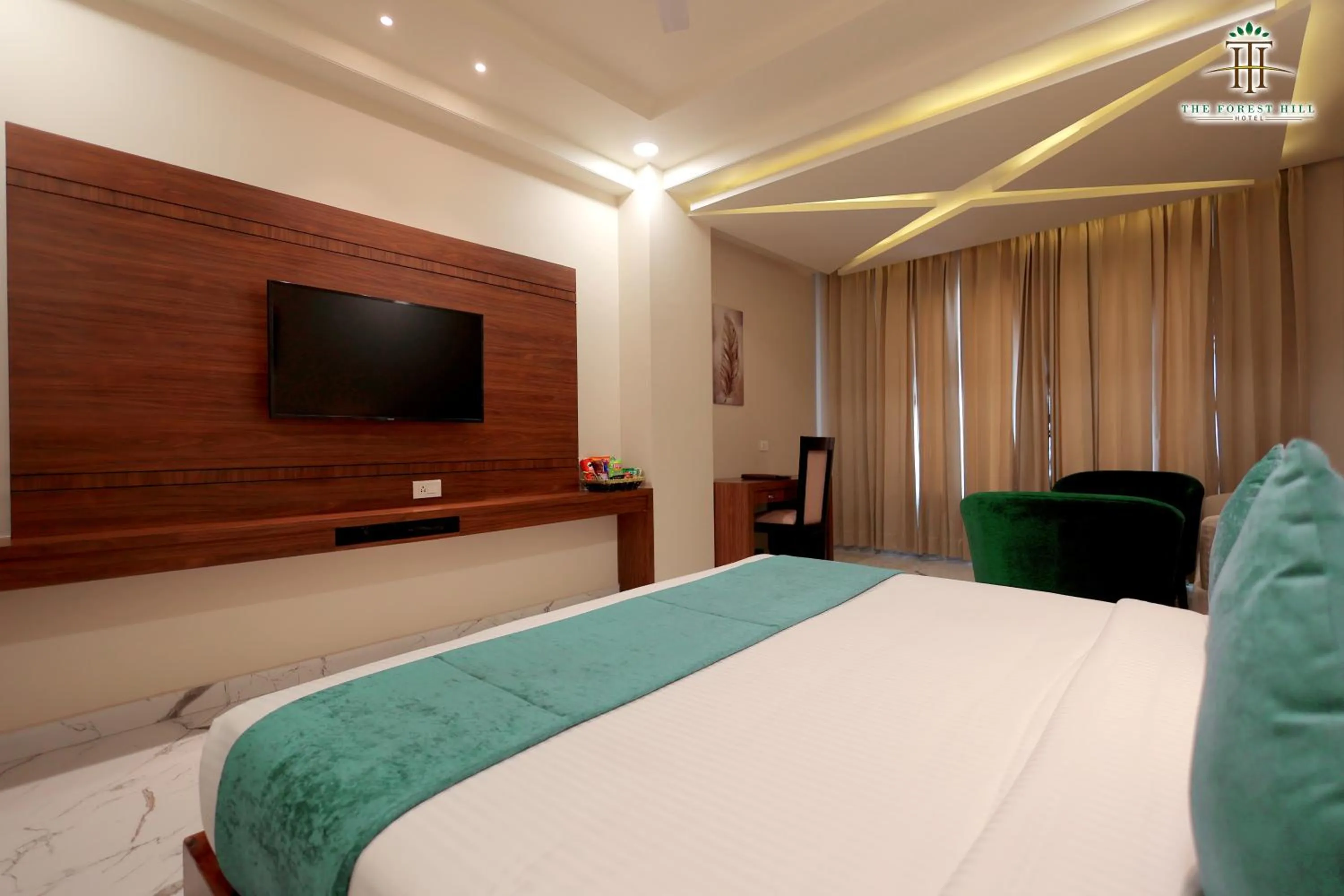 Bed in The Forest Hill Hotel