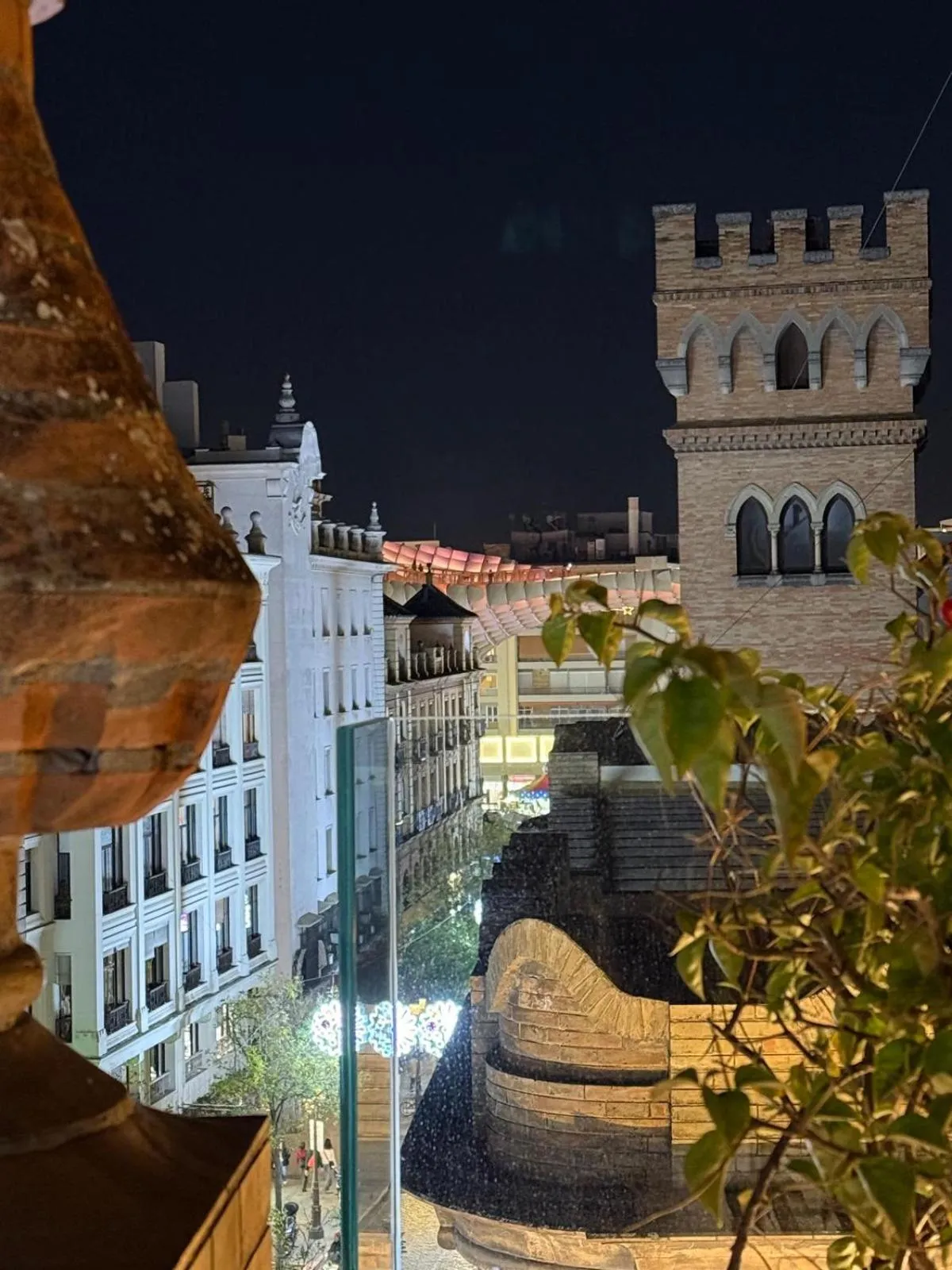 City view in Aquitania Home Suites