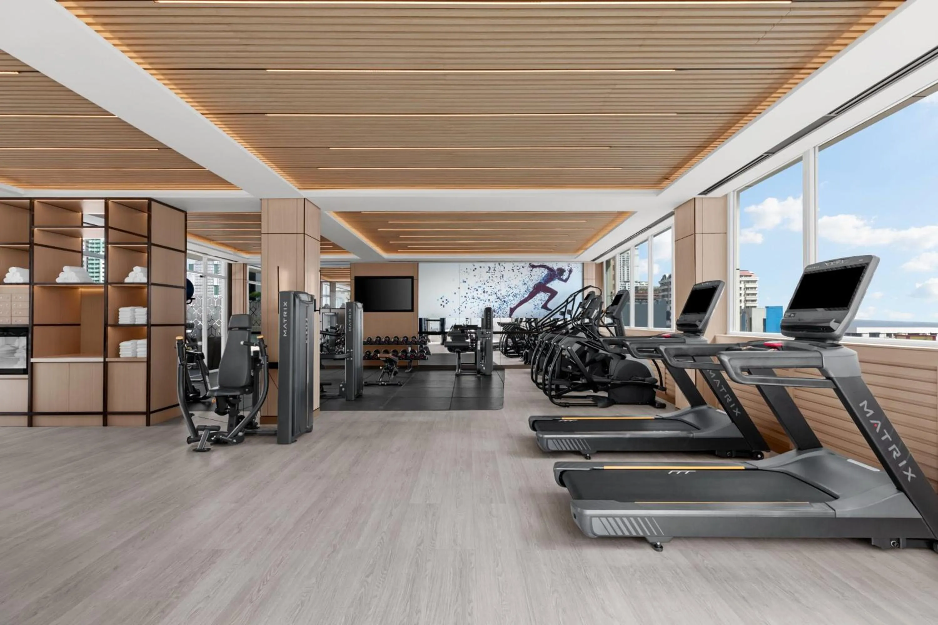 Fitness centre/facilities in Sheraton Manila Bay