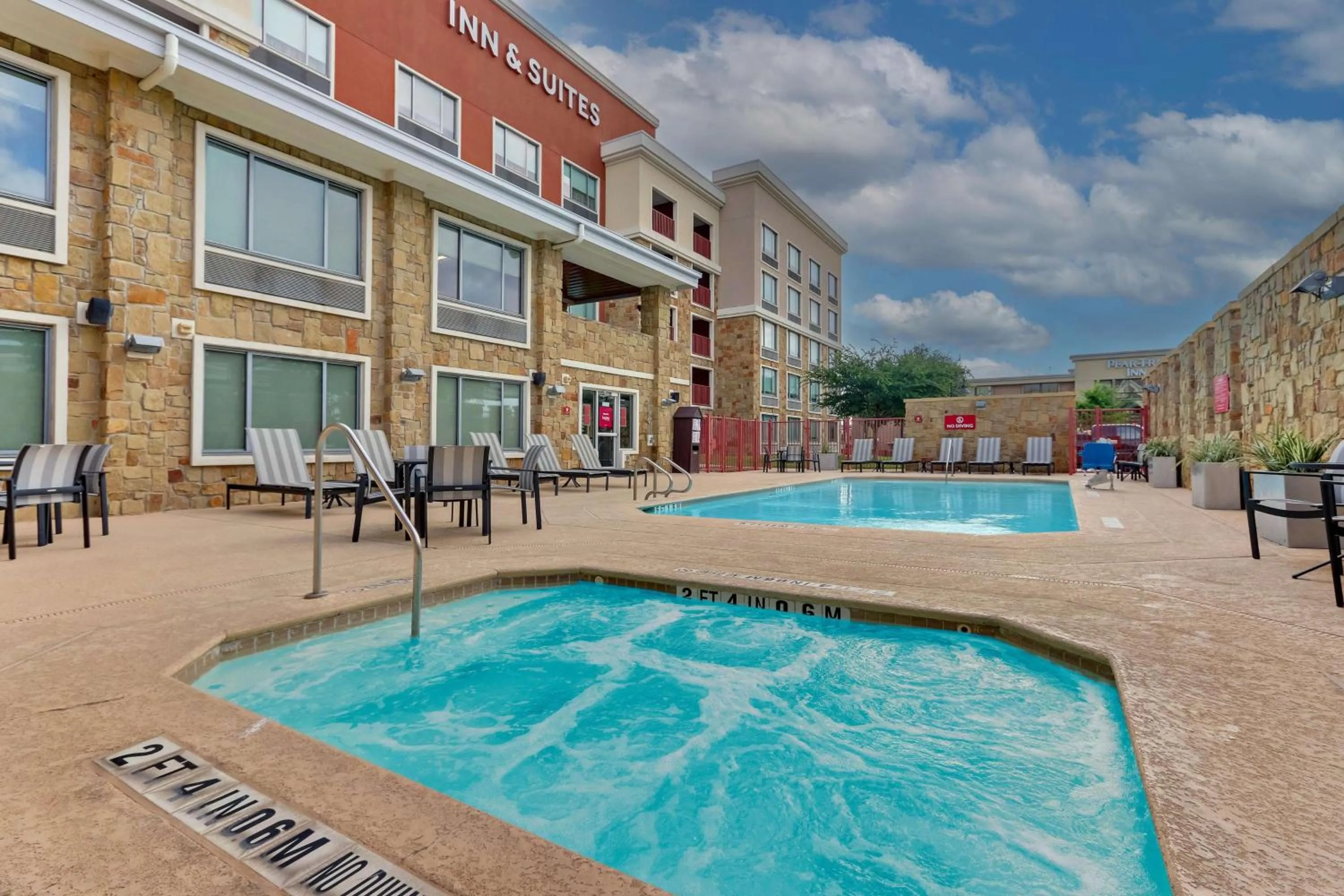 Pool view in Drury Inn & Suites San Antonio Airport