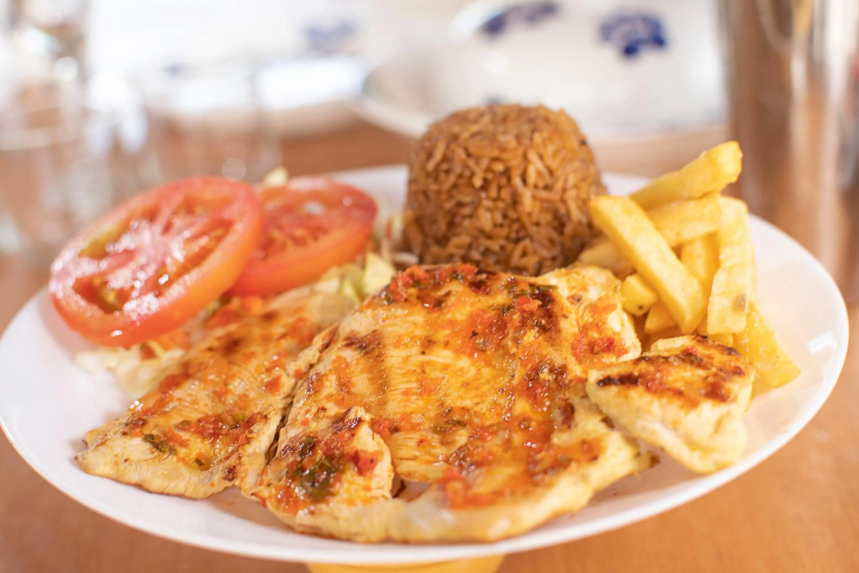 Food in Santuario Beach Hostel