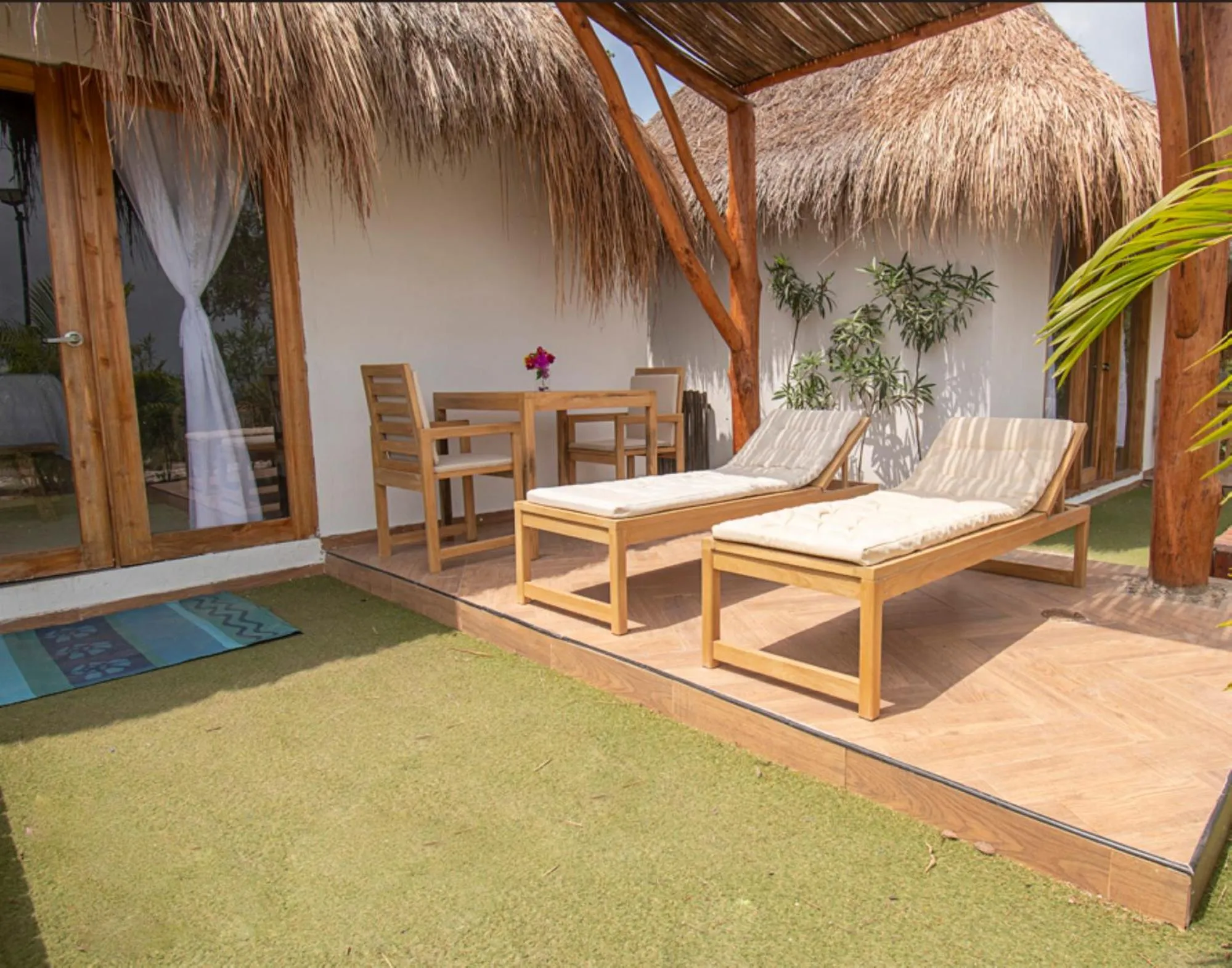 Garden view in AMALIFE Beach Club & Hotel