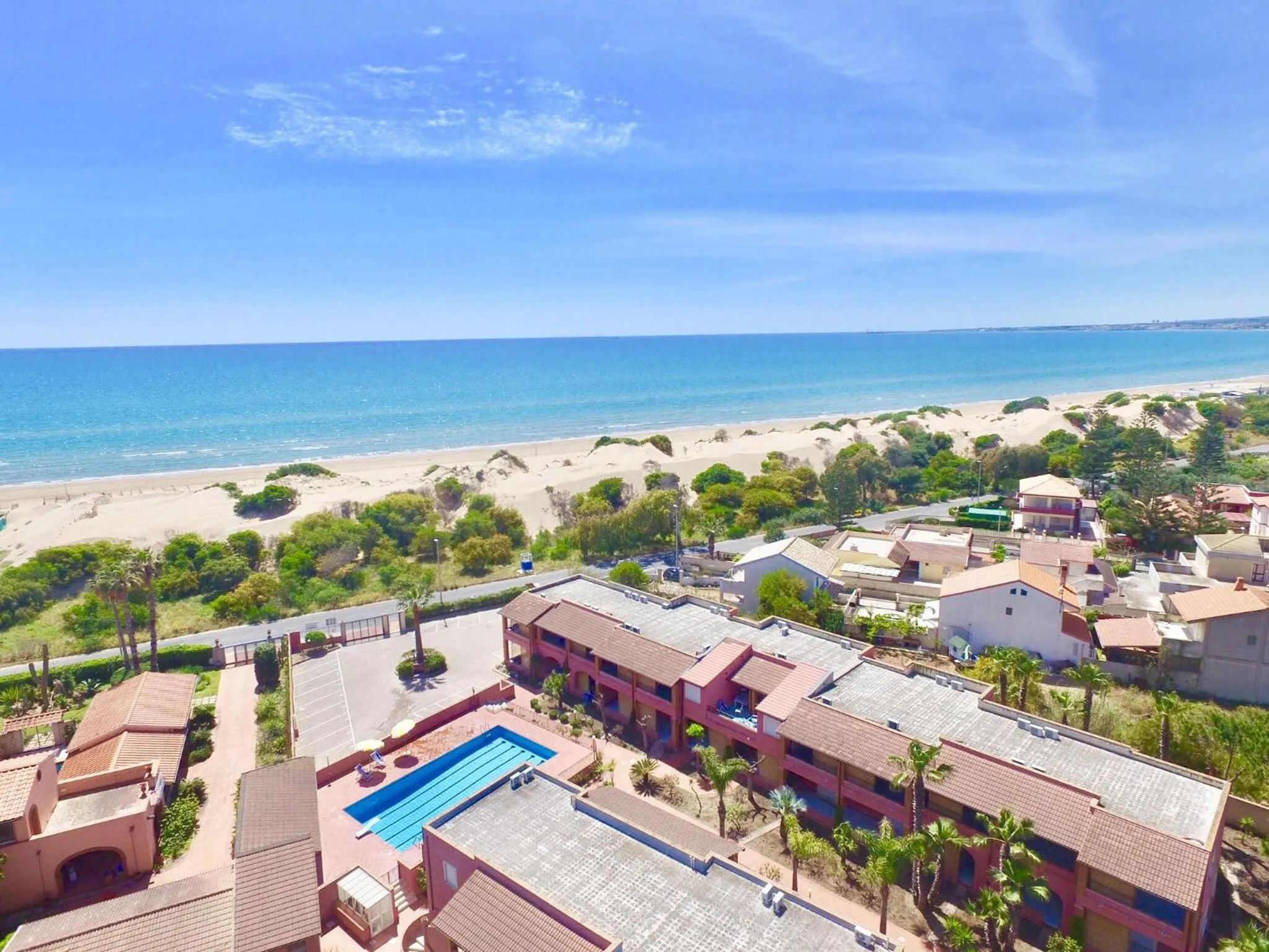 Bird's eye view in Le Dune Residence