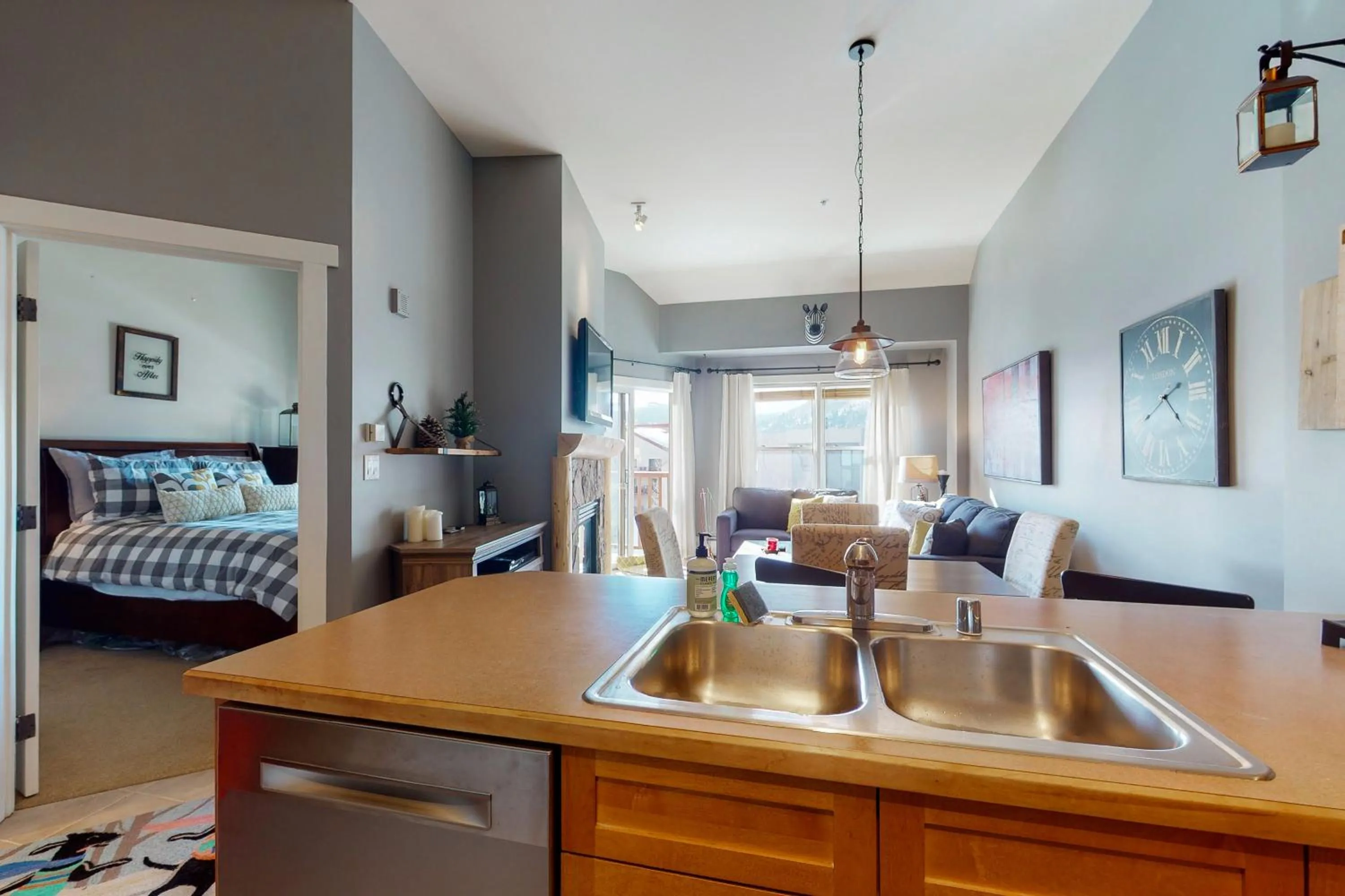 Bed in Copper Springs Lodge 430