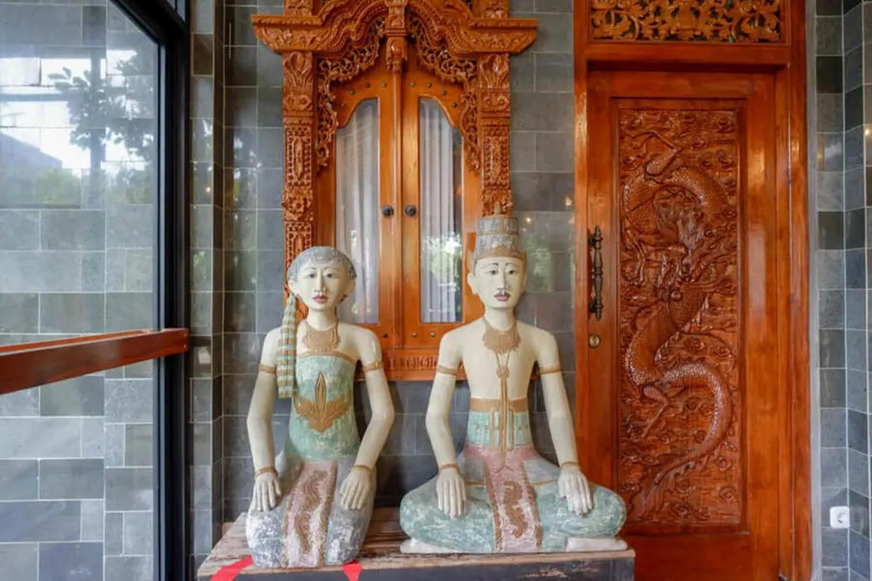 Decorative detail in Griya Mataram Kotagede Mitra RedDoorz