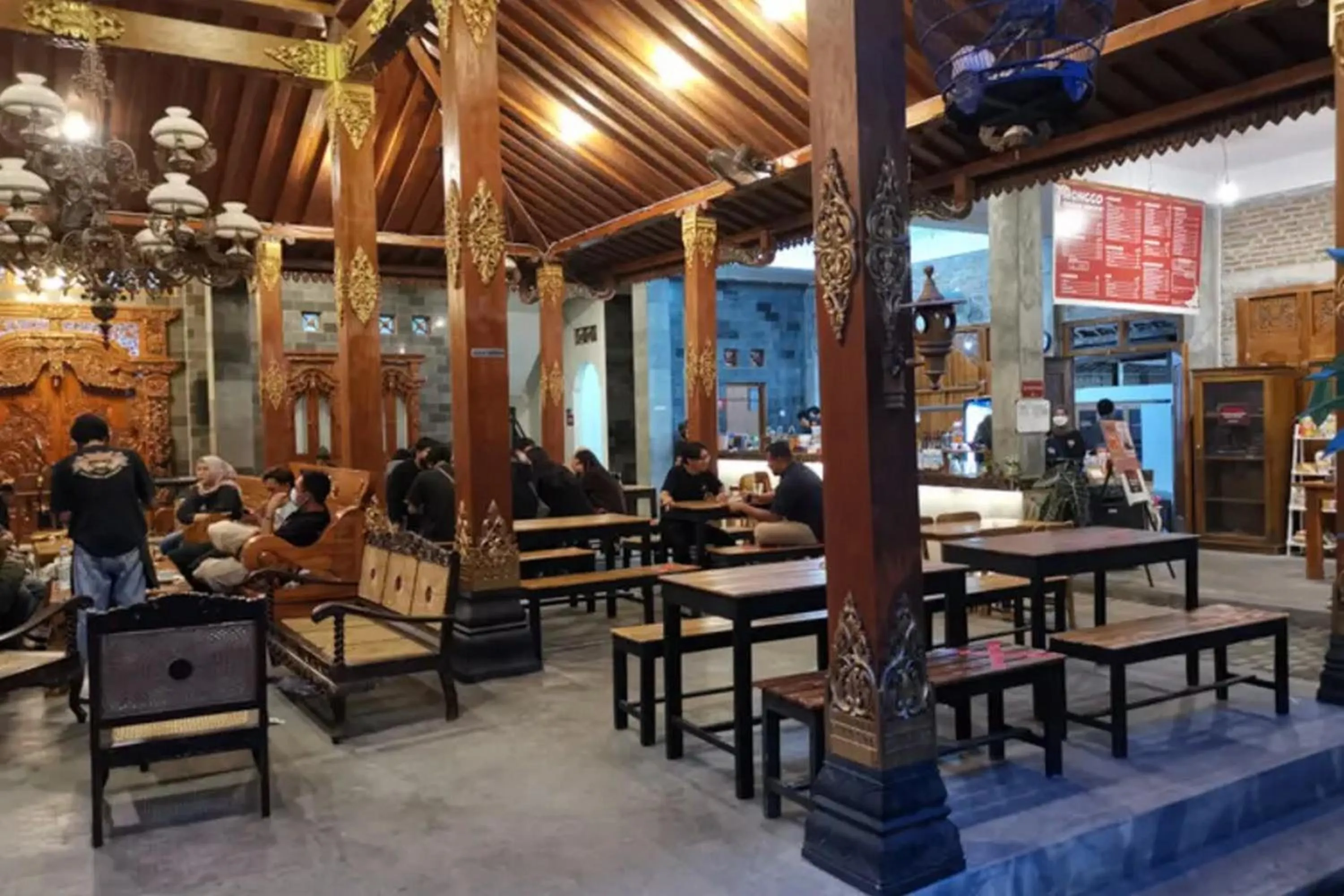 Living room in Griya Mataram Kotagede Mitra RedDoorz