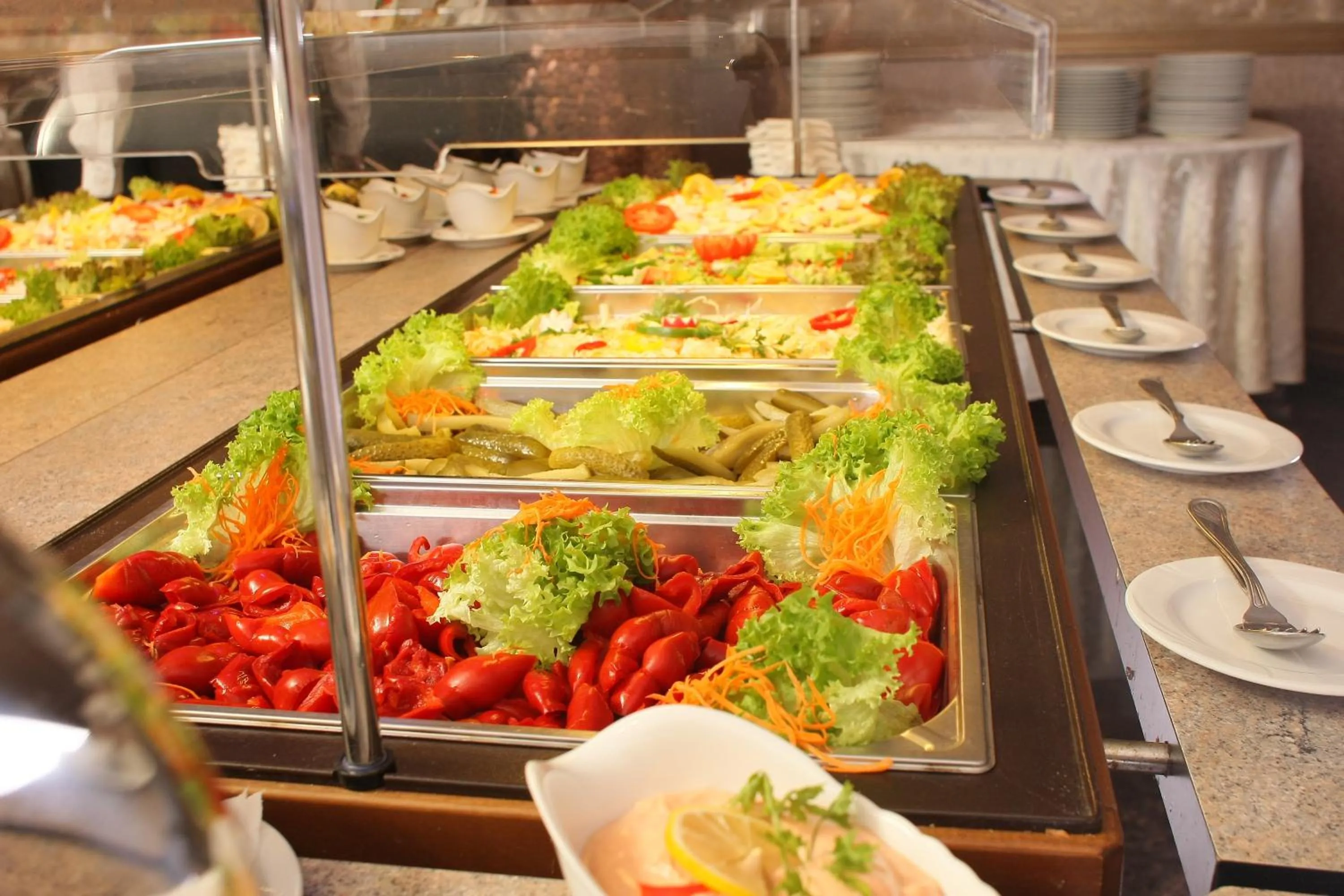 Food and drinks in Hotel International