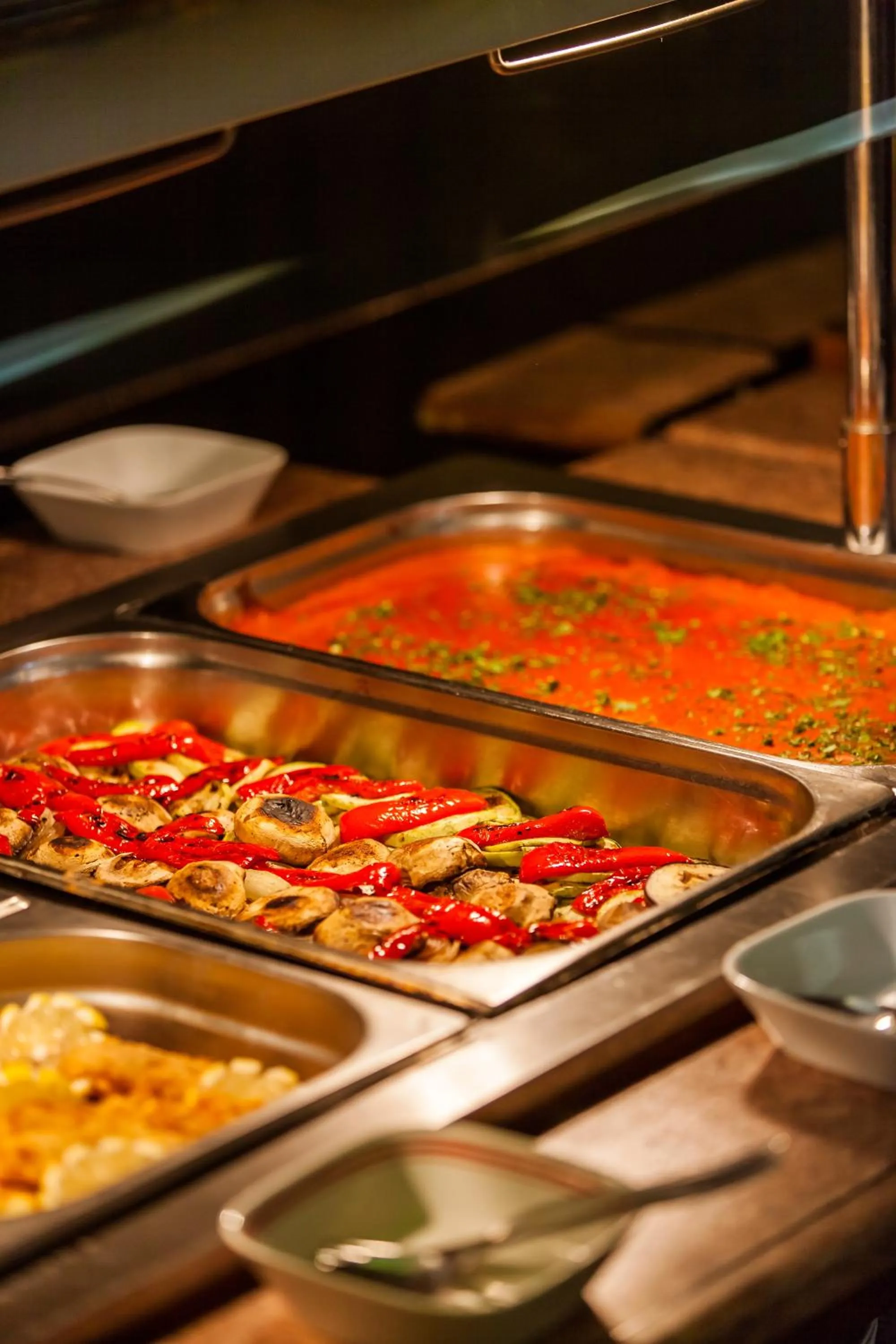 Food close-up in Hotel International