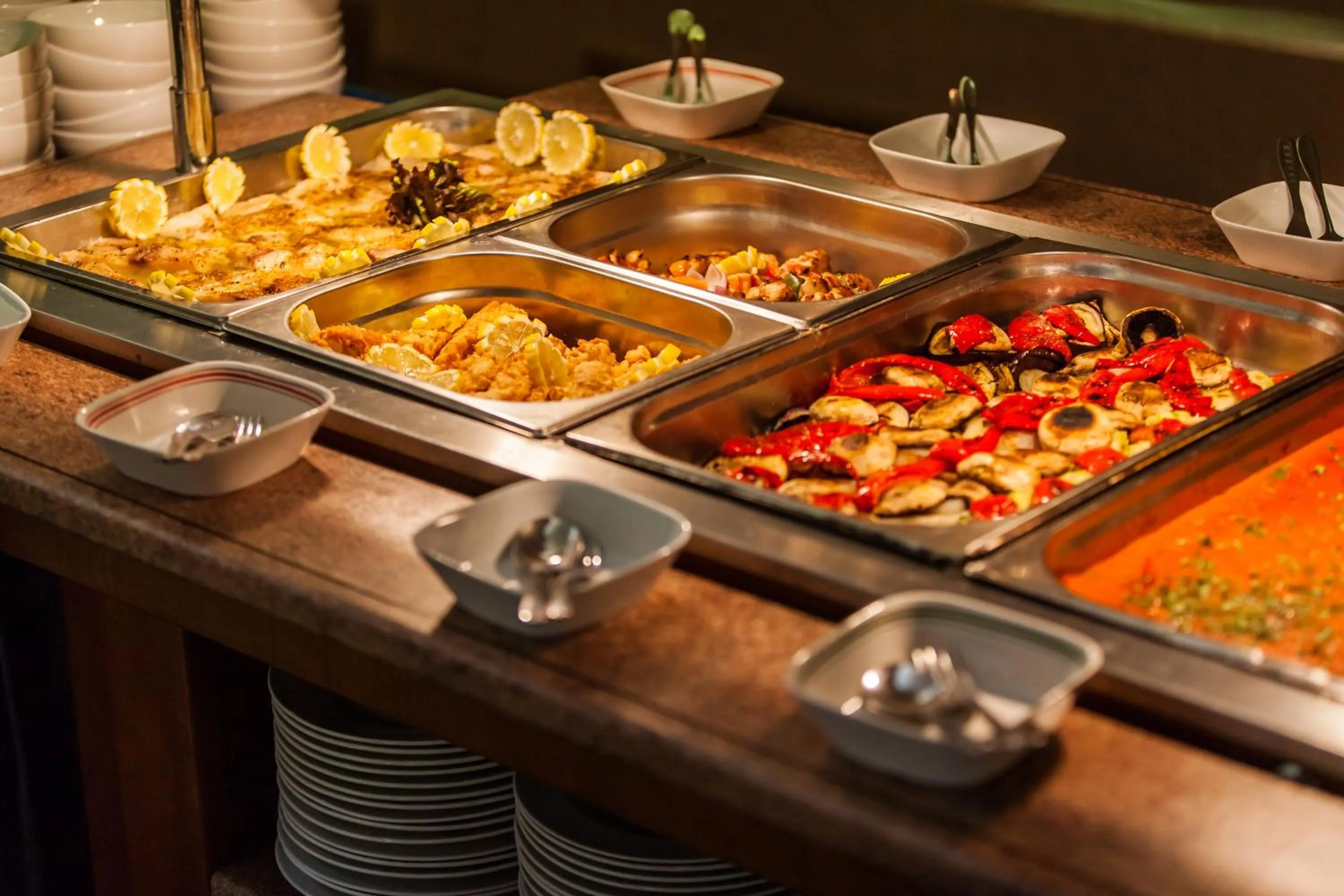 Food and drinks in Hotel International