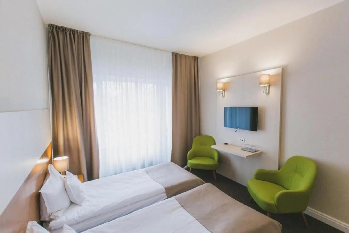 Photo of the whole room, Bed in Hotel Nufarul