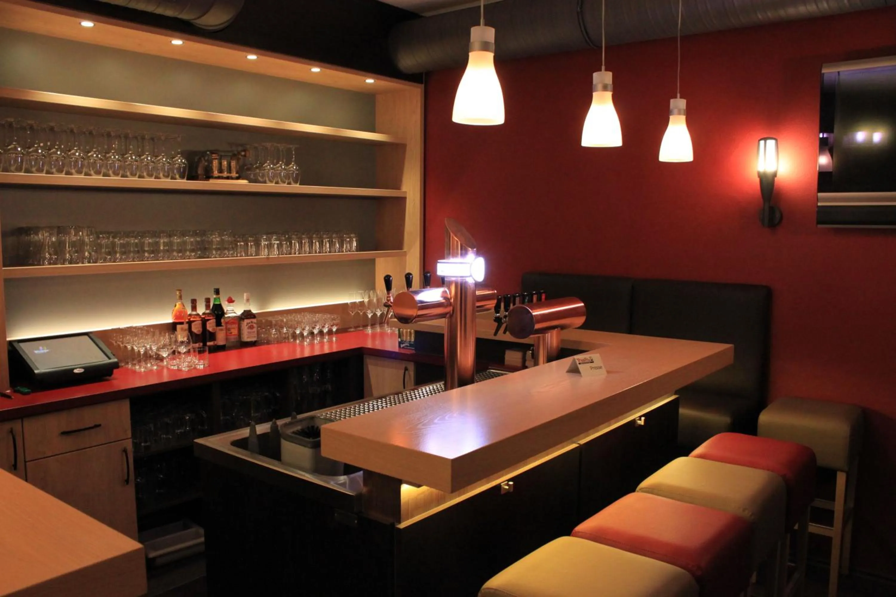 Lounge or bar in Troll's Brauhaushotel