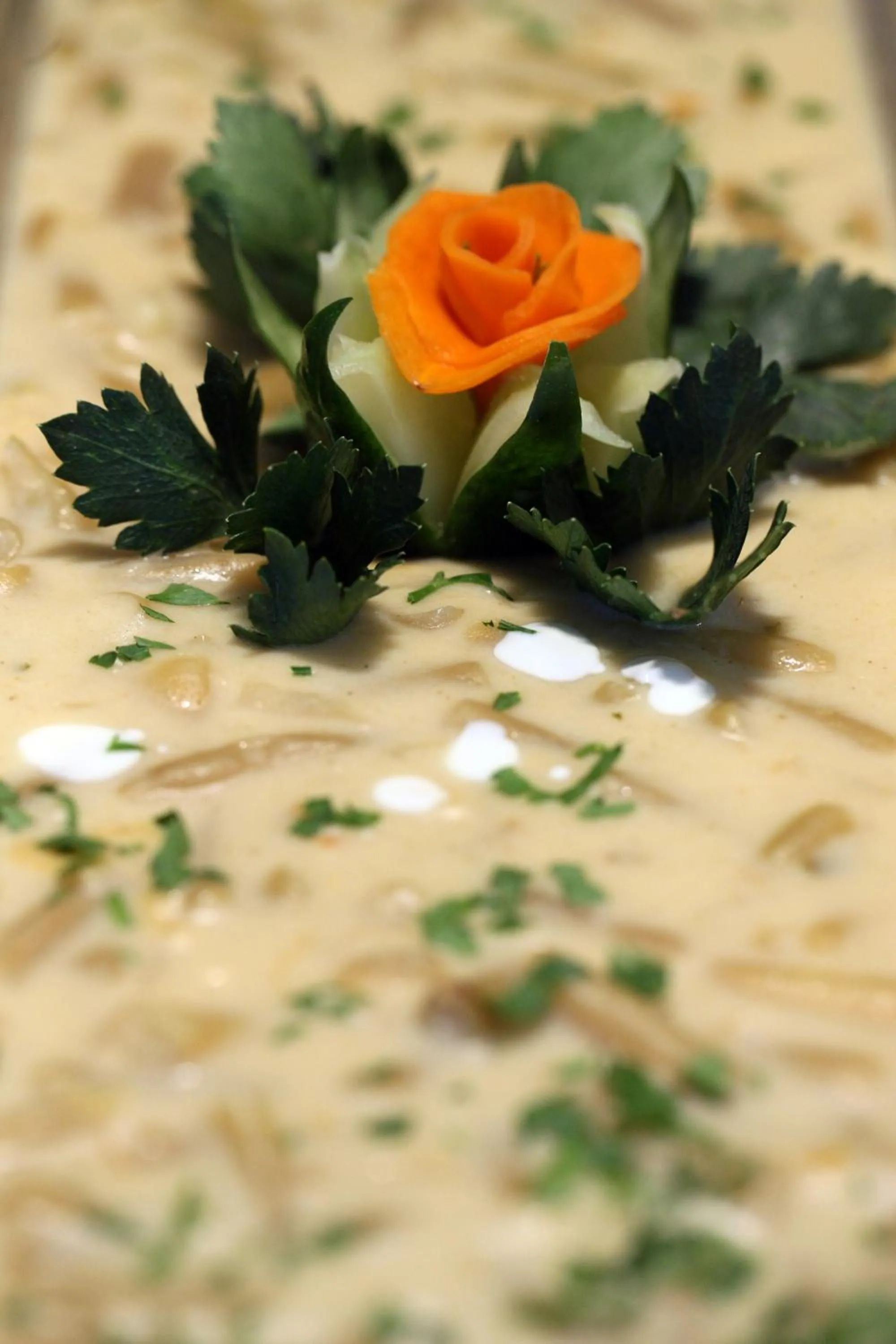 Food close-up in Hotel Termal