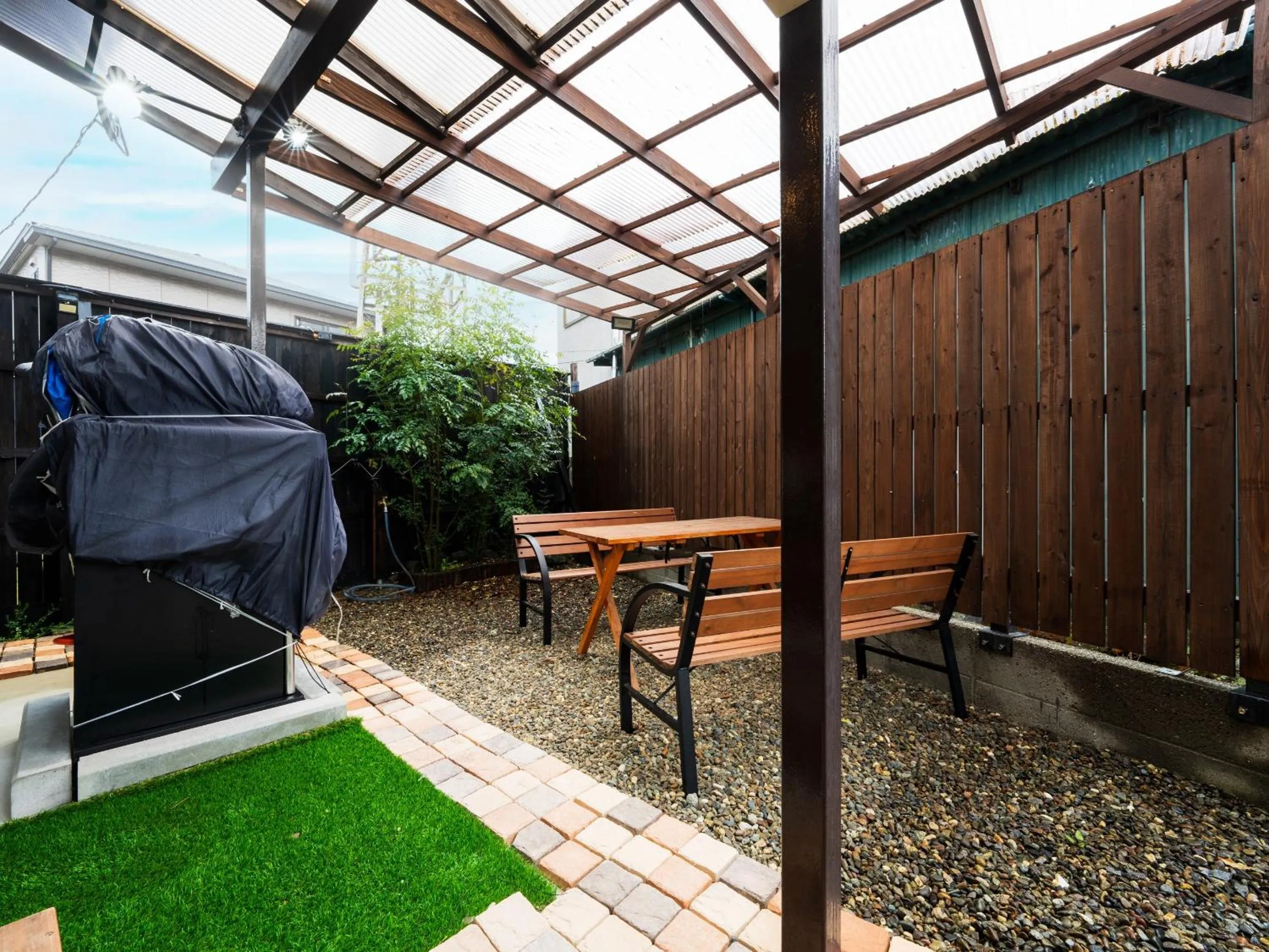 Garden in Yufuin Wasaku