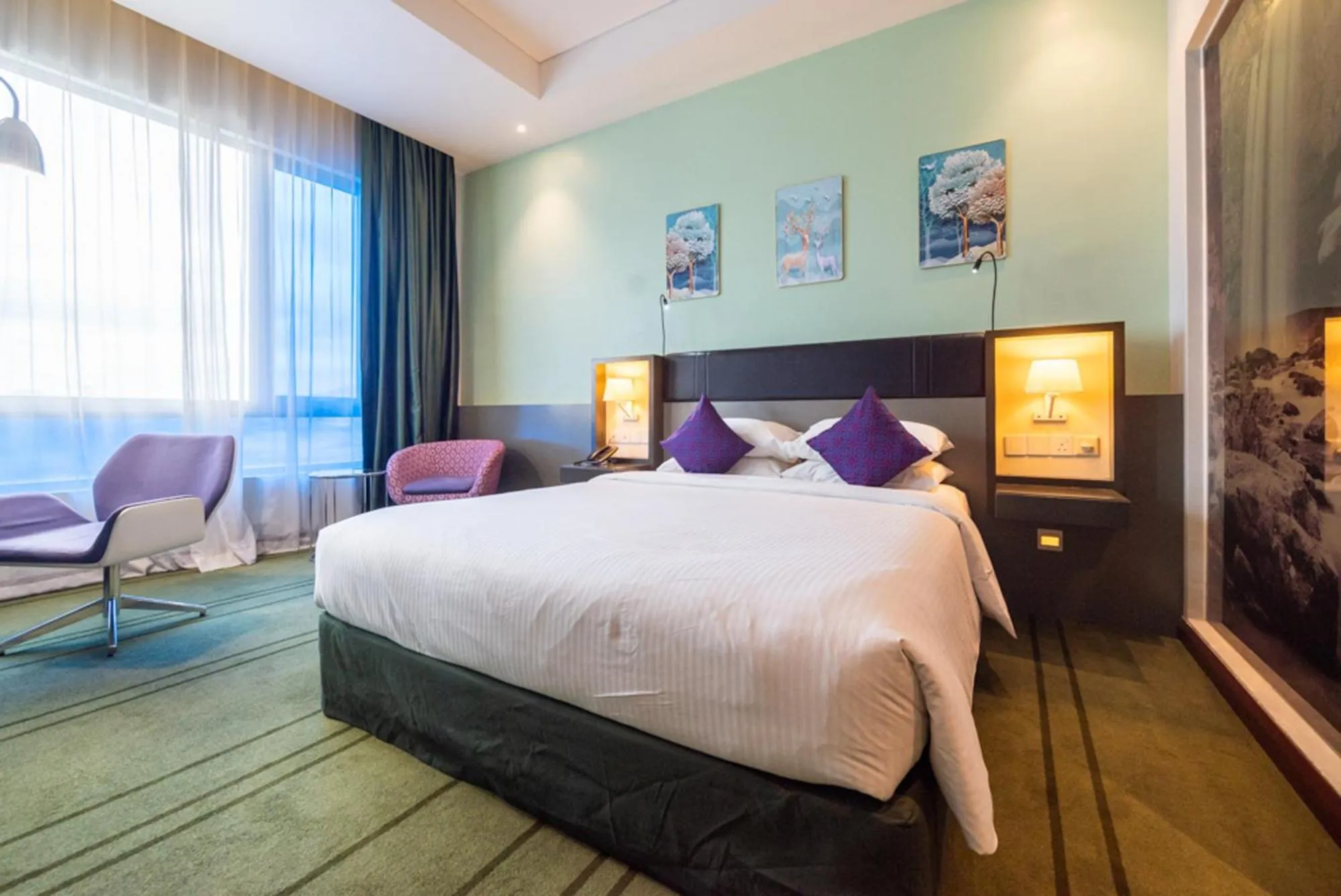 Bed in Asaya Hotel Kota Kinabalu - Refurbished 2024
