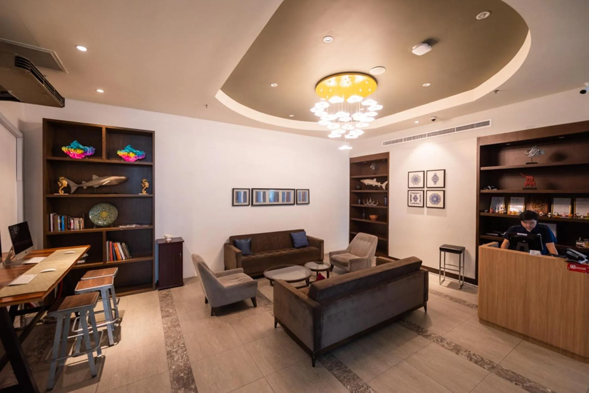 Lobby or reception in Asaya Hotel Kota Kinabalu - Refurbished 2024