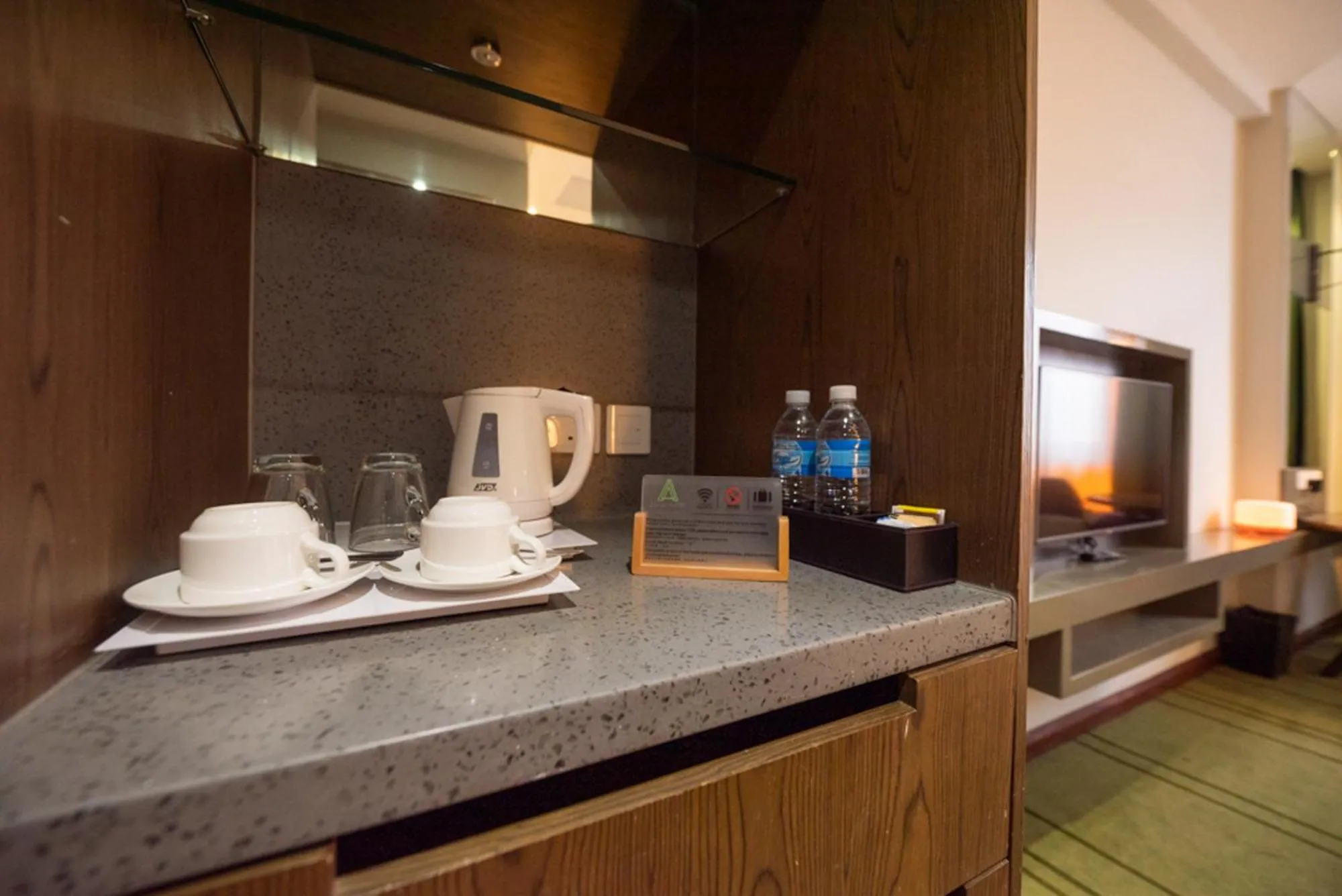 Coffee/tea facilities in Asaya Hotel Kota Kinabalu - Refurbished 2024