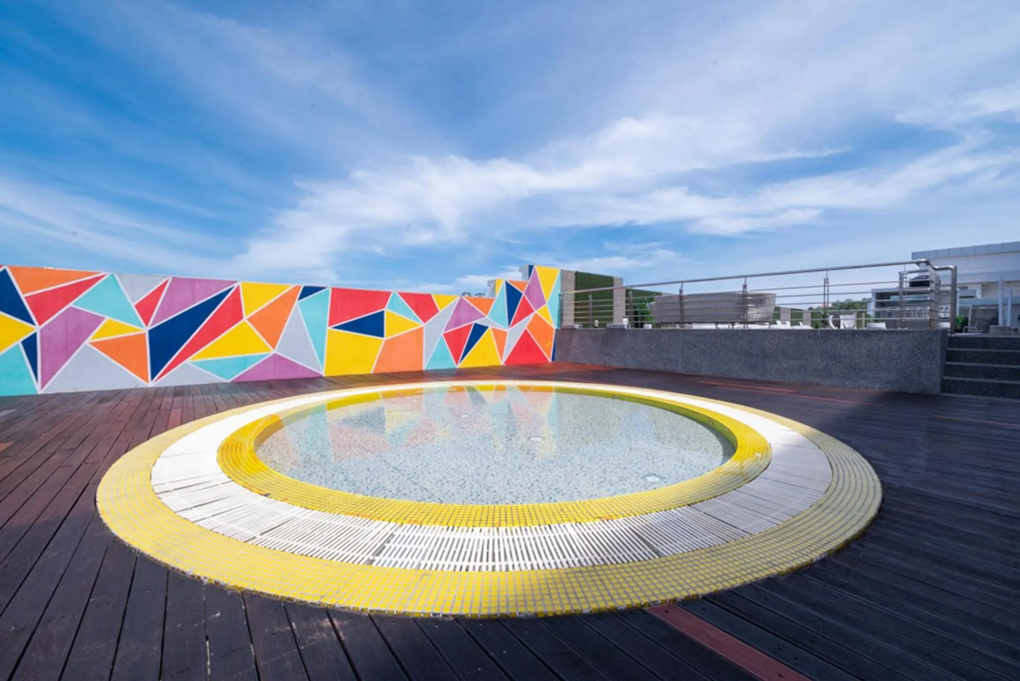 Pool view in Asaya Hotel Kota Kinabalu - Refurbished 2024