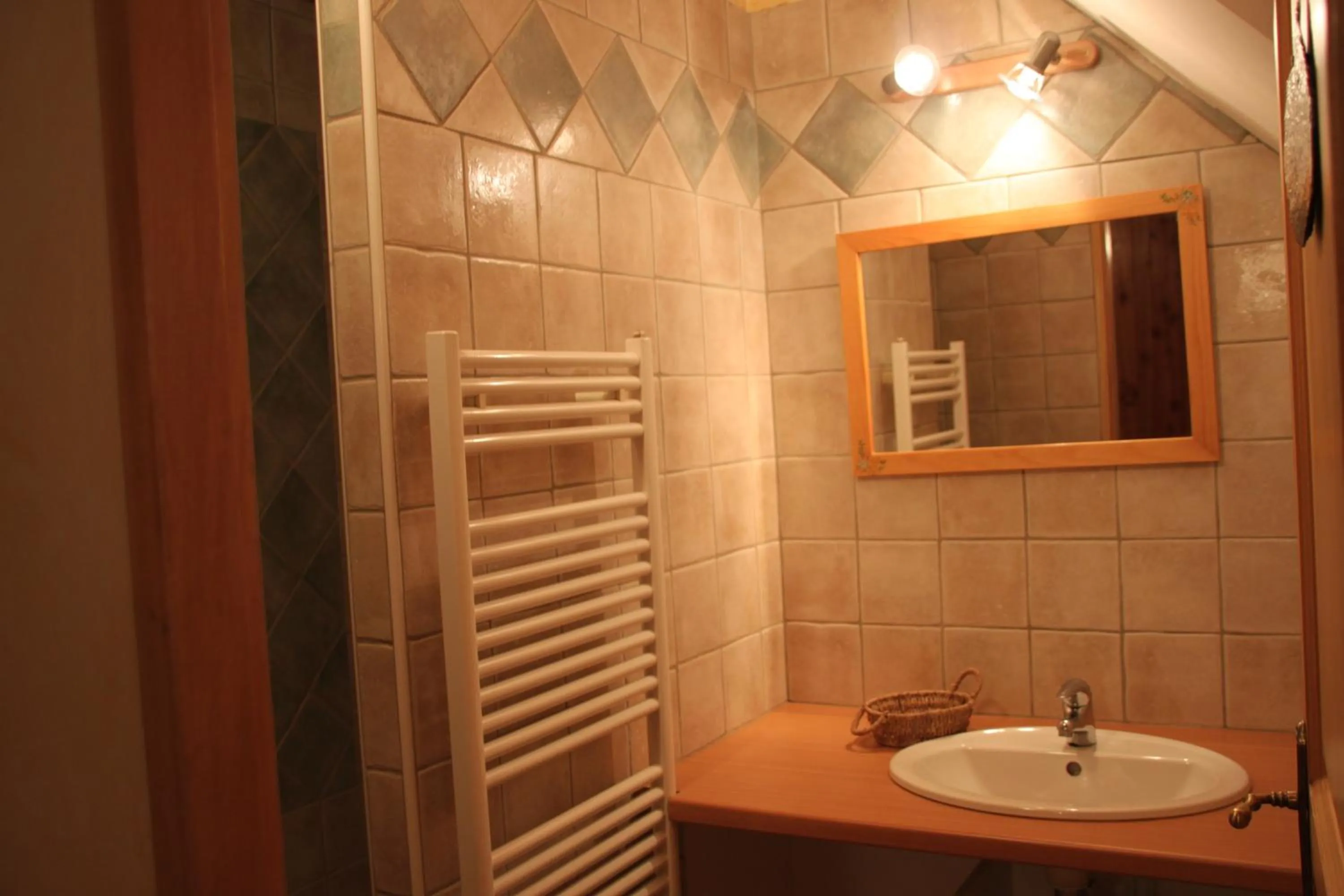 Bathroom in Chambres d'hôtes l'Abondance