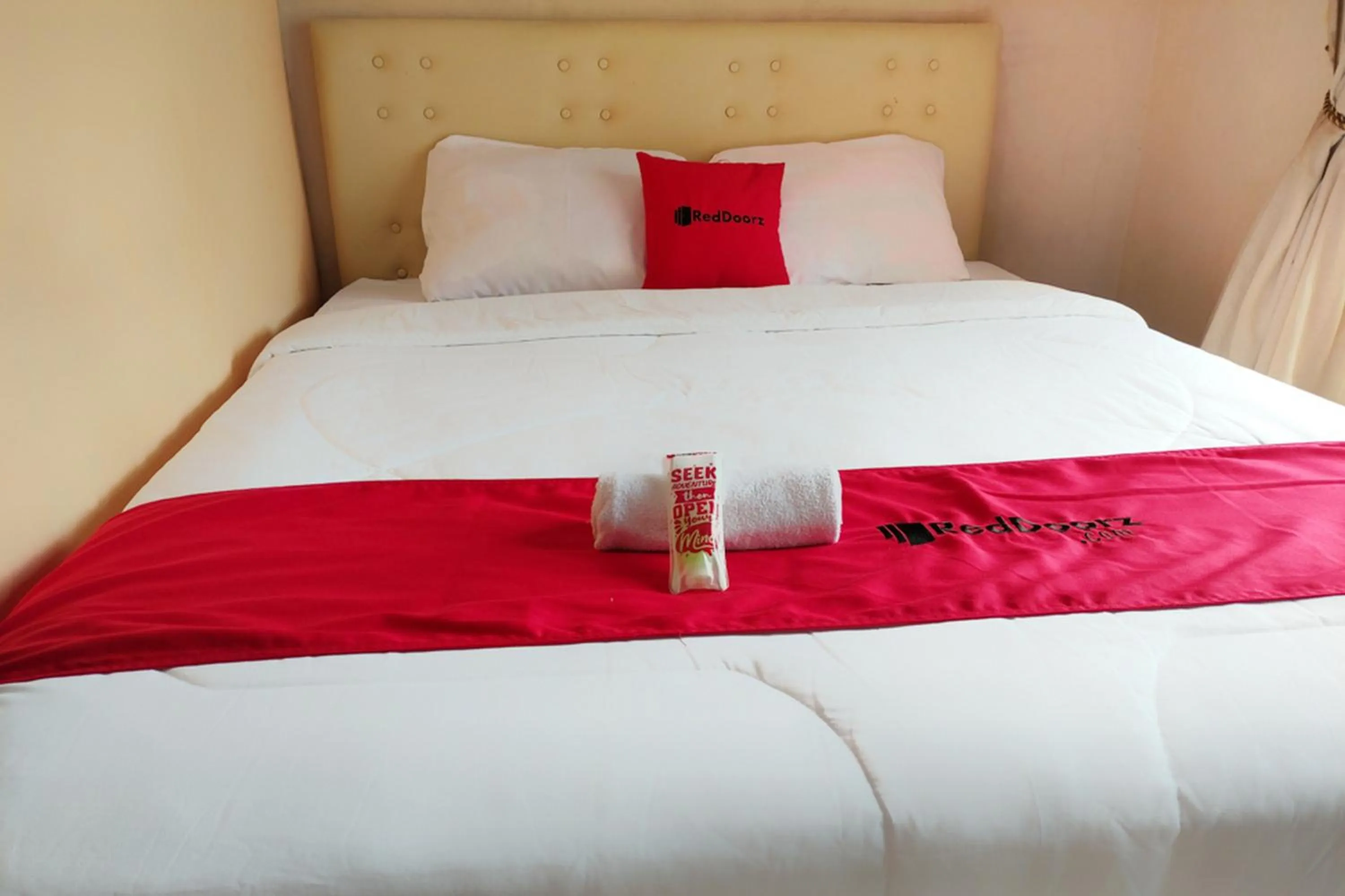 Bed in RedDoorz near Agrowisata Kebun Teh Dieng