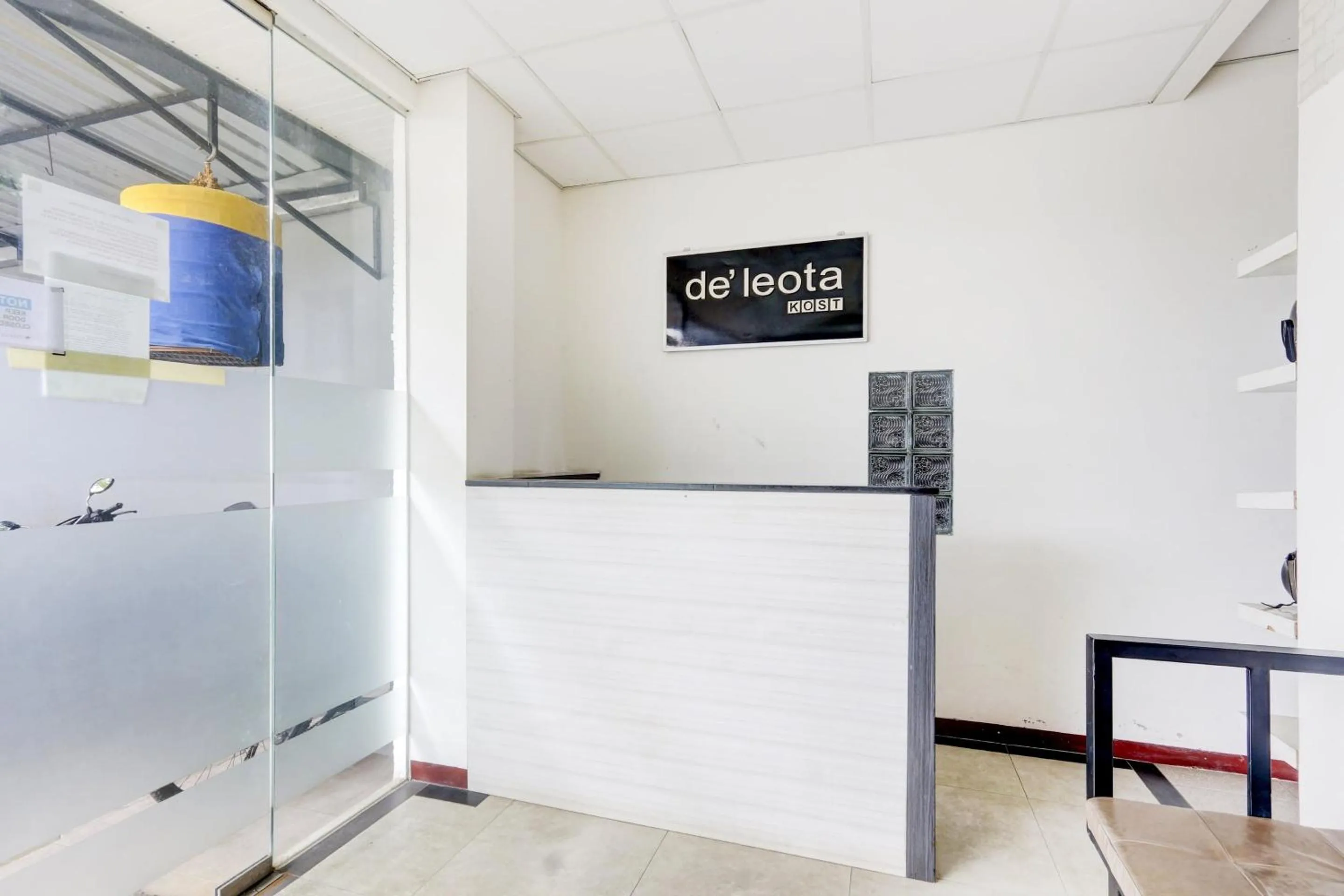 Lobby or reception in OYO Life 90388 De'leota