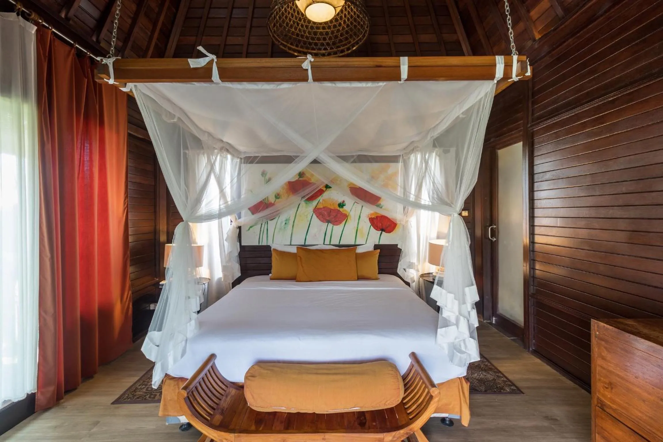 Bed in Villa Padi Menari