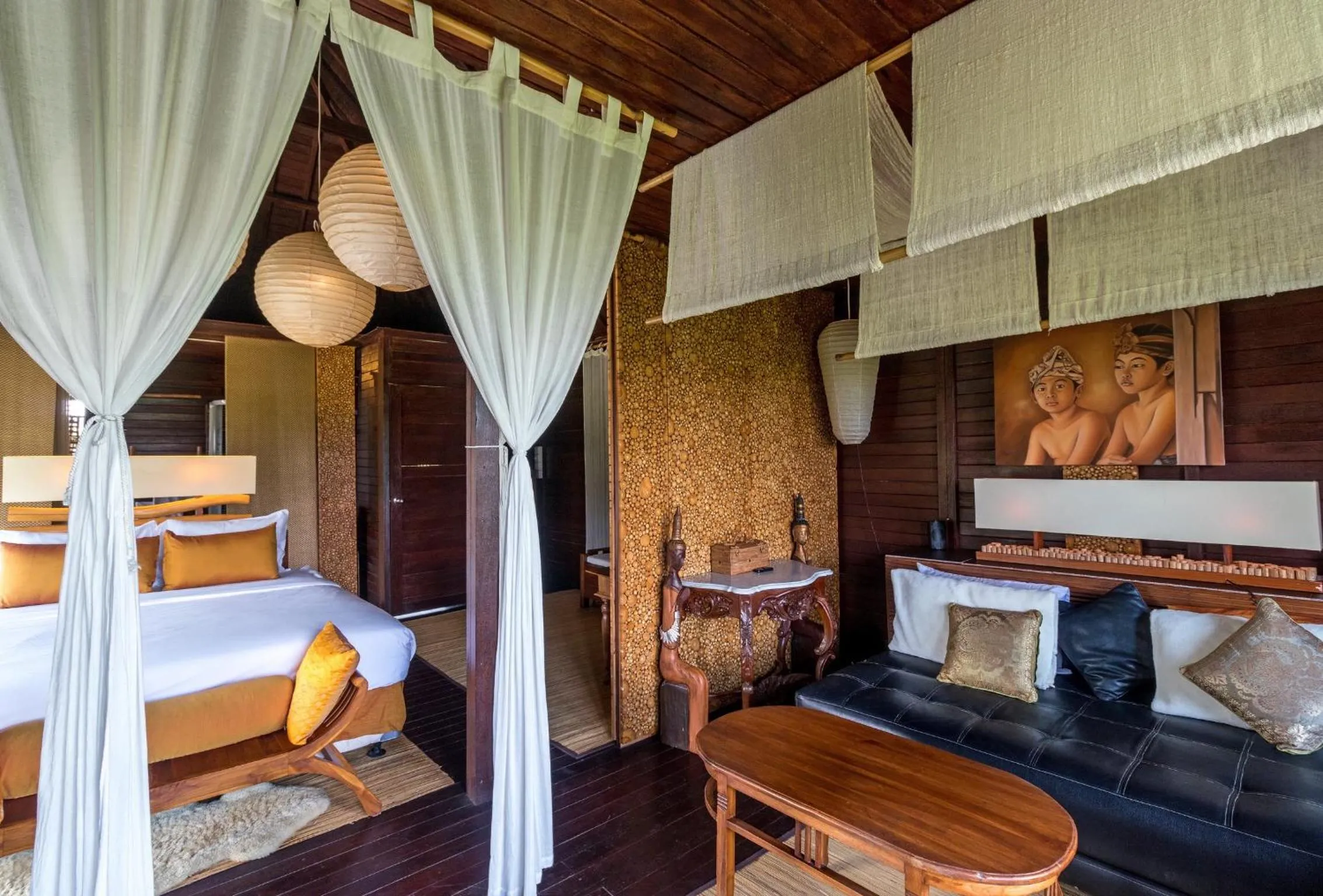 Bed in Villa Padi Menari