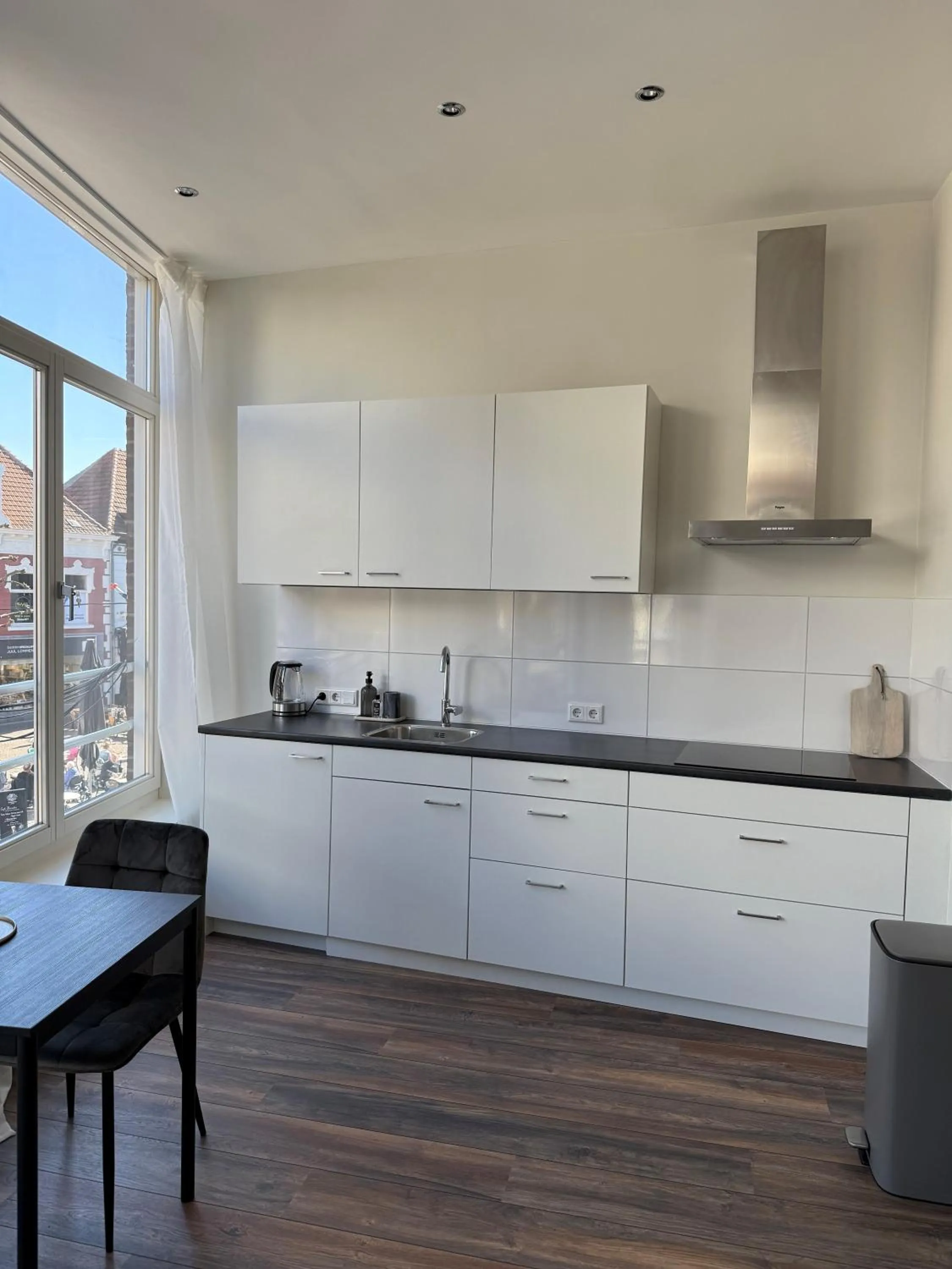 Kitchen or kitchenette in BnB Bruxelles - Studios & Apartments