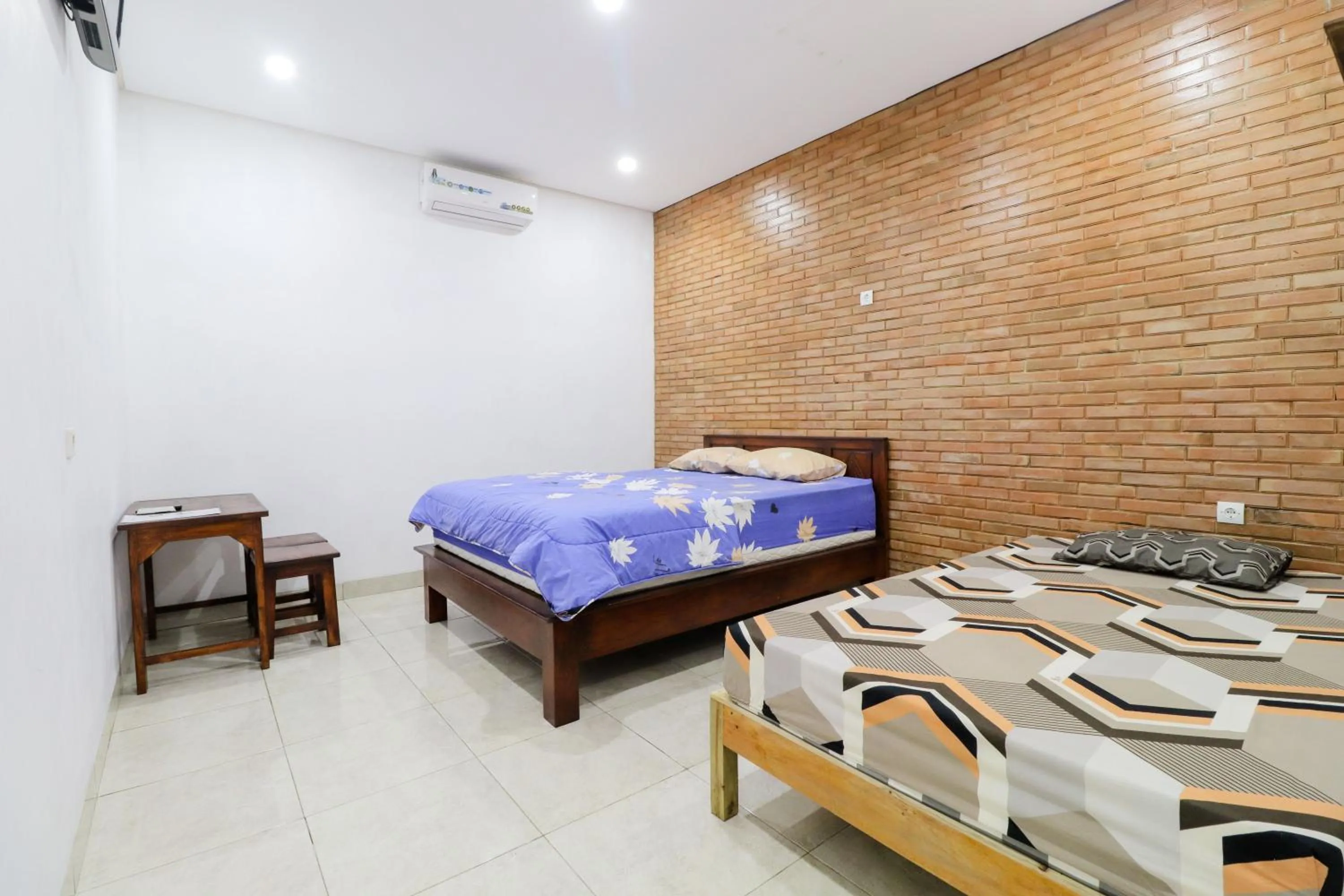 Bed in Penginapan Widodo Syariah Borobudur