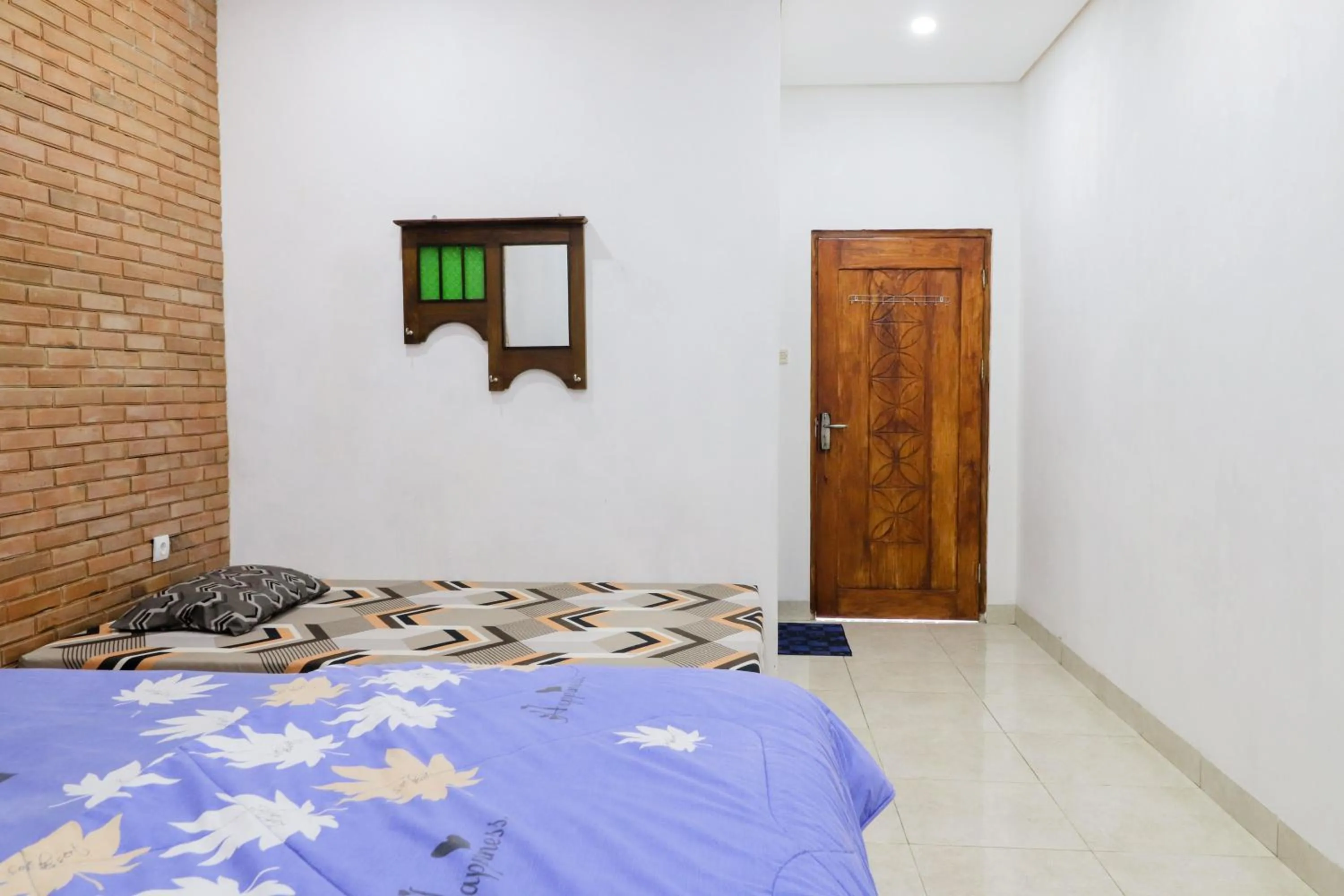 Bed in Penginapan Widodo Syariah Borobudur