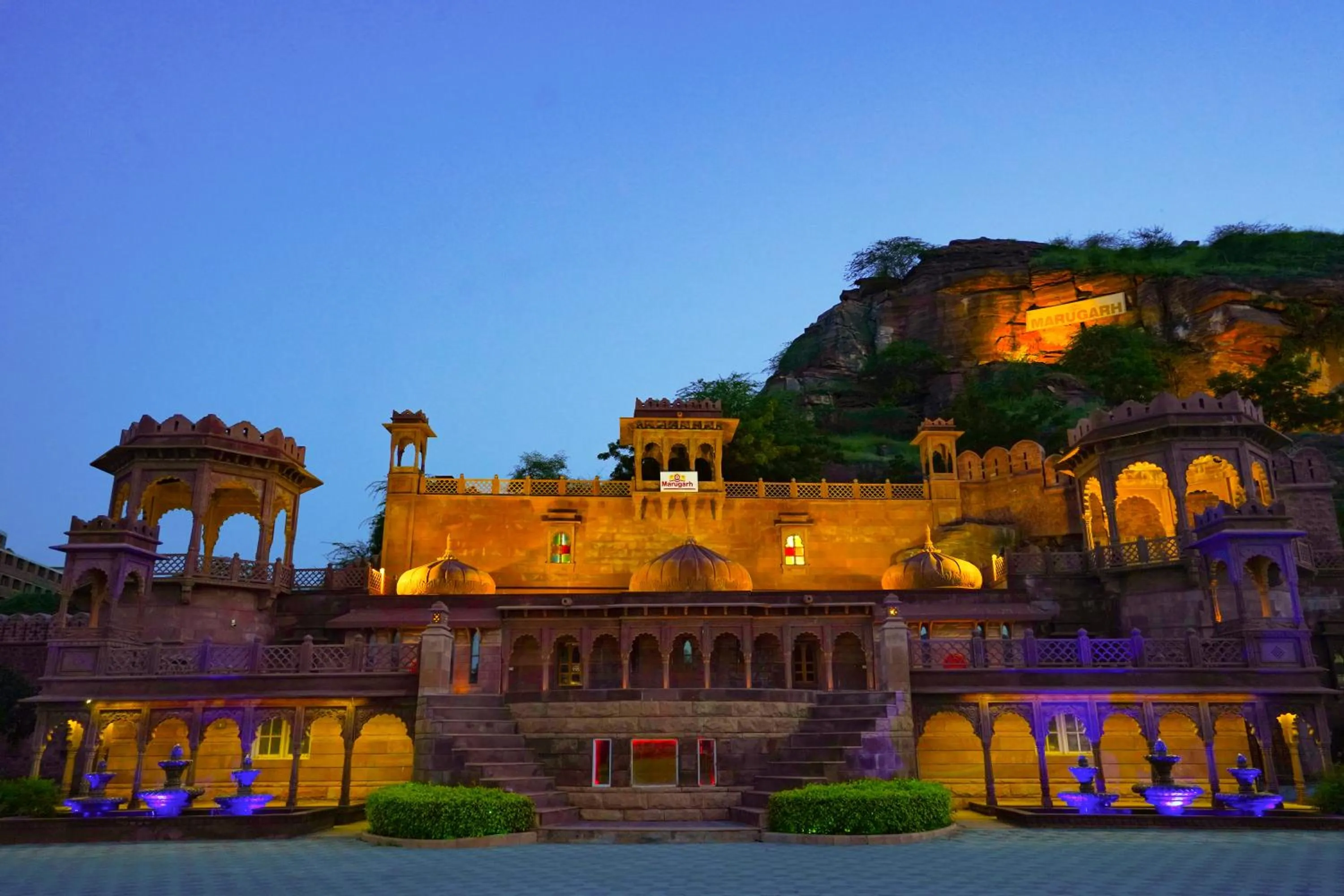 Property building in Marugarh Resort and Spa