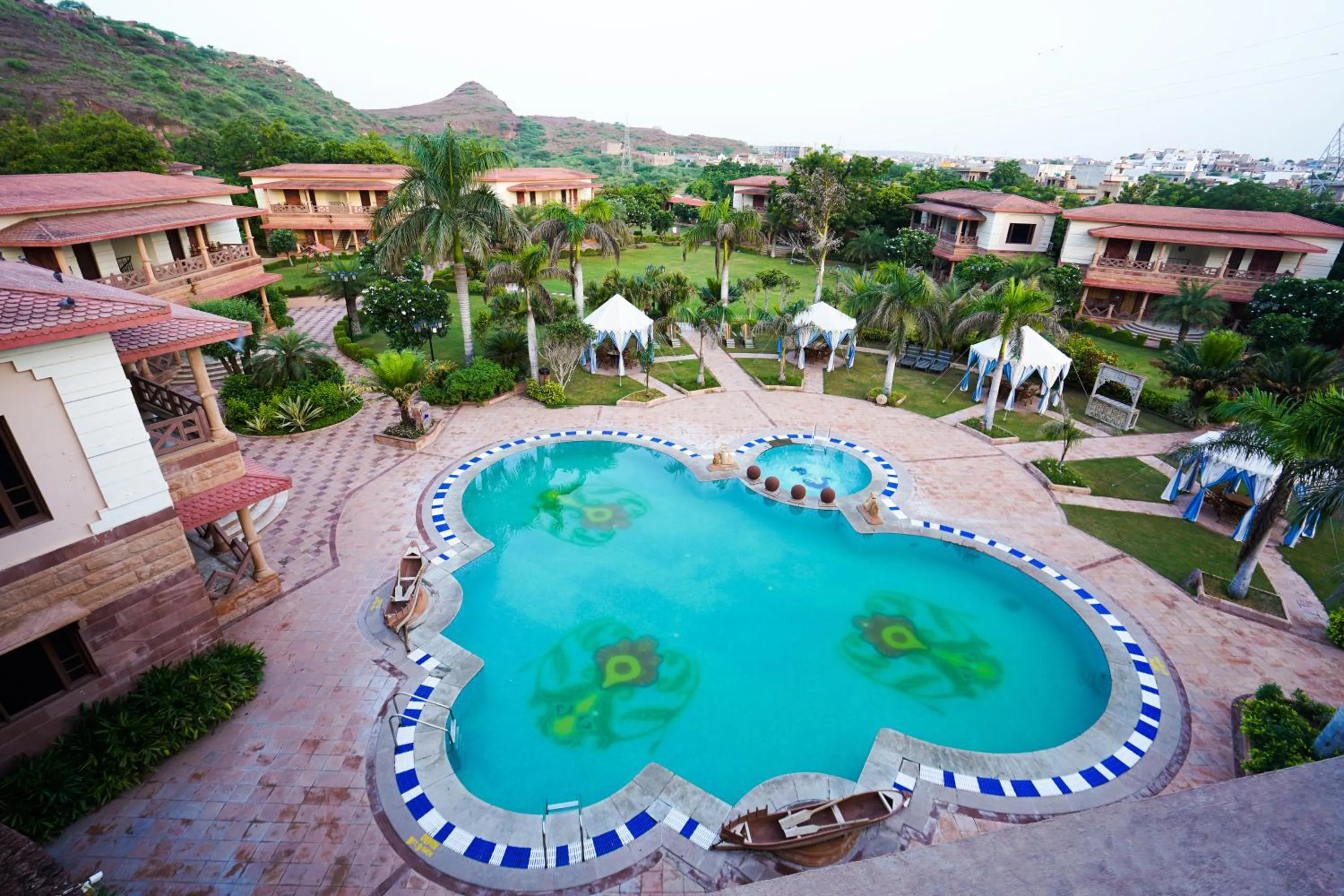 Bird's eye view in Marugarh Resort and Spa