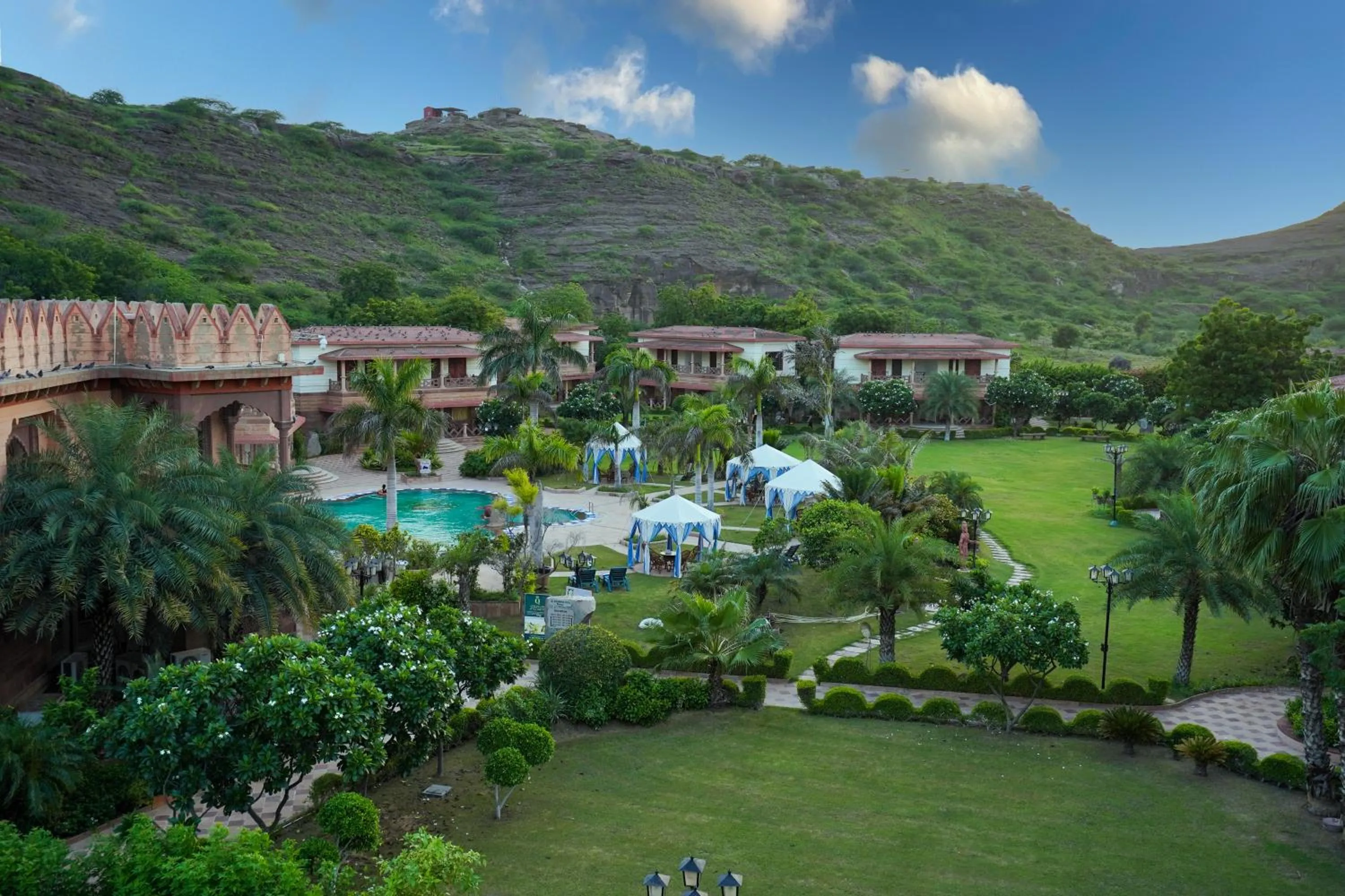 Bird's eye view in Marugarh Resort and Spa