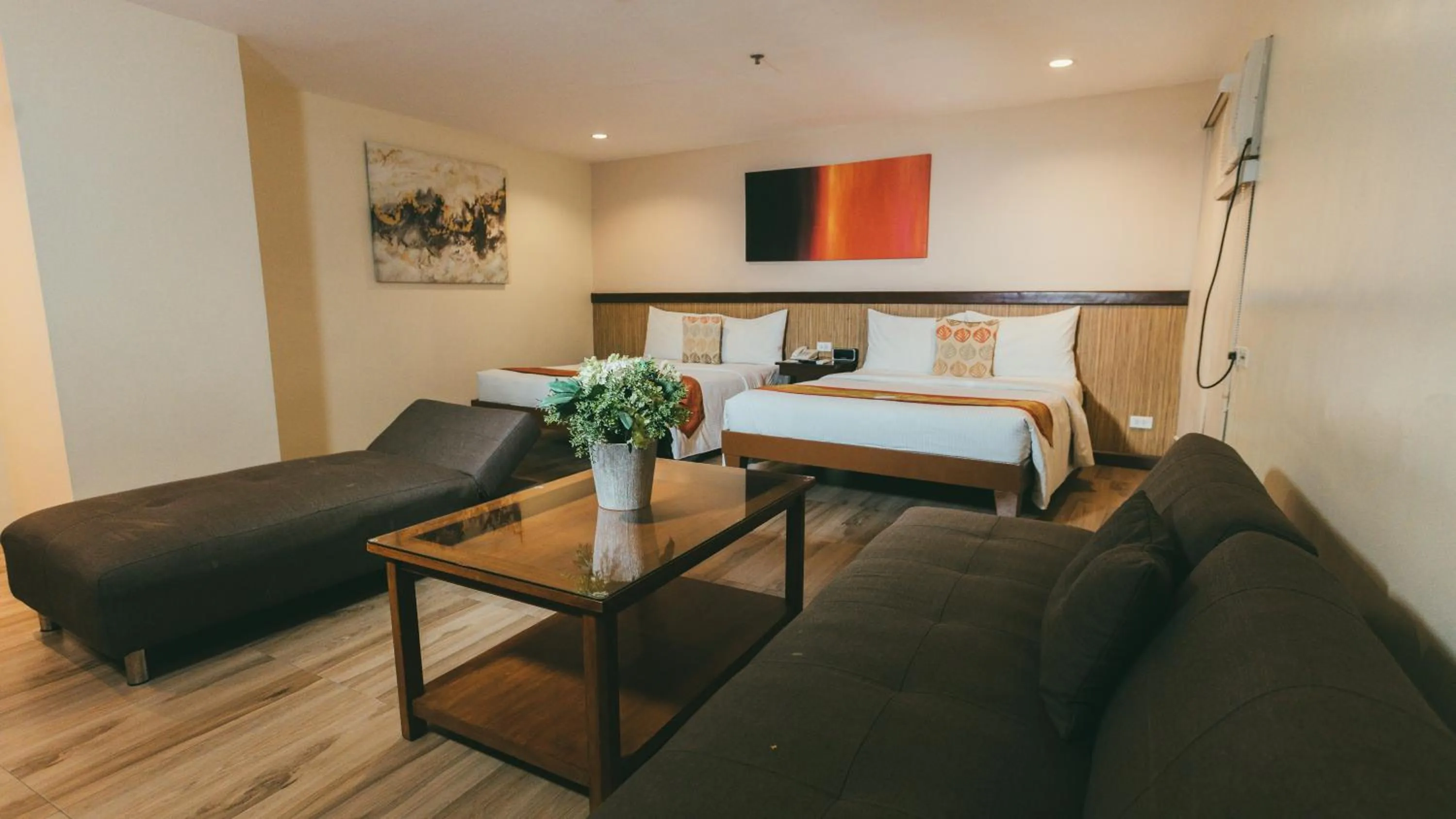 Bed in NS Royal Hotel