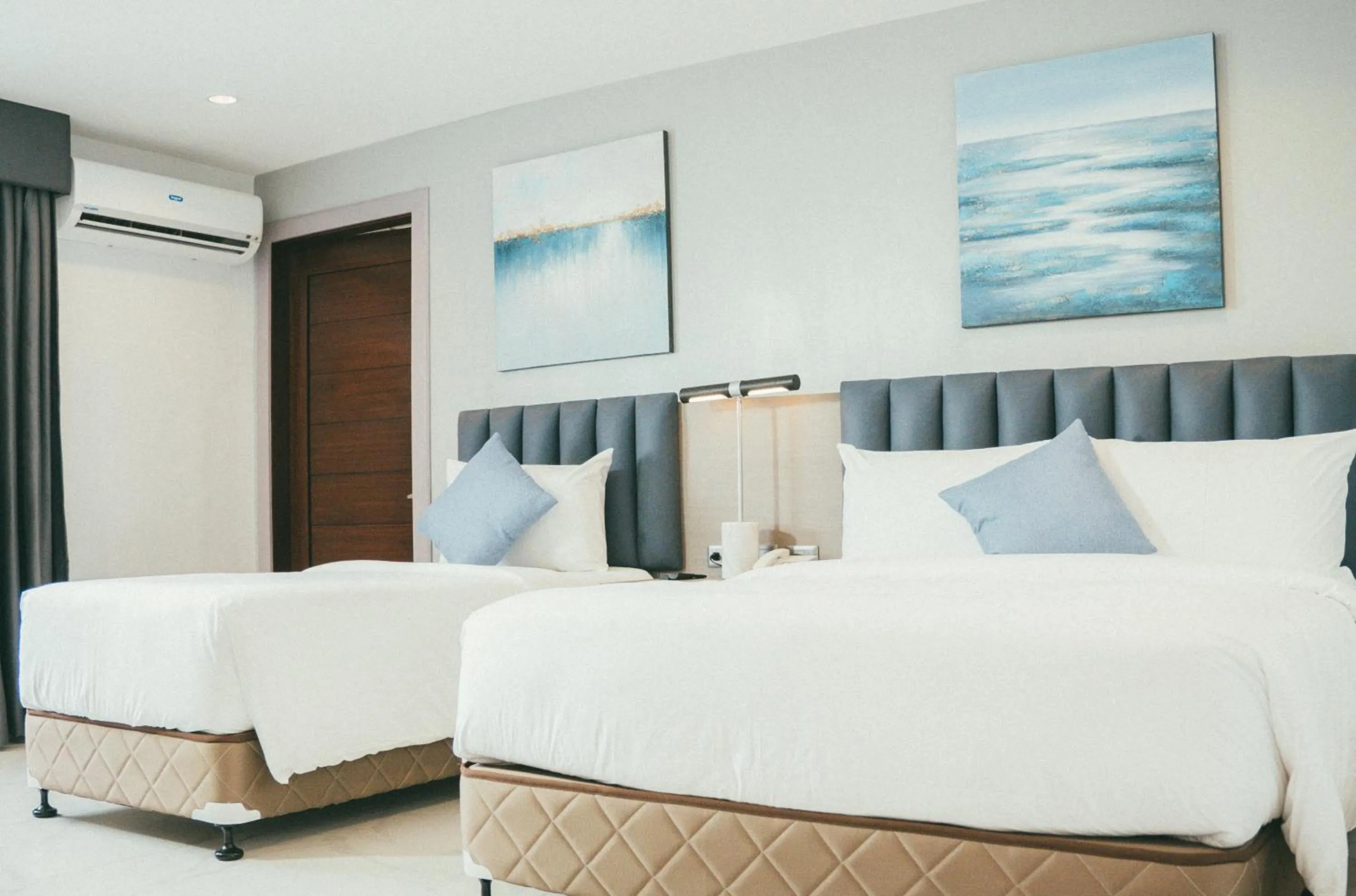 Bed in NS Royal Hotel