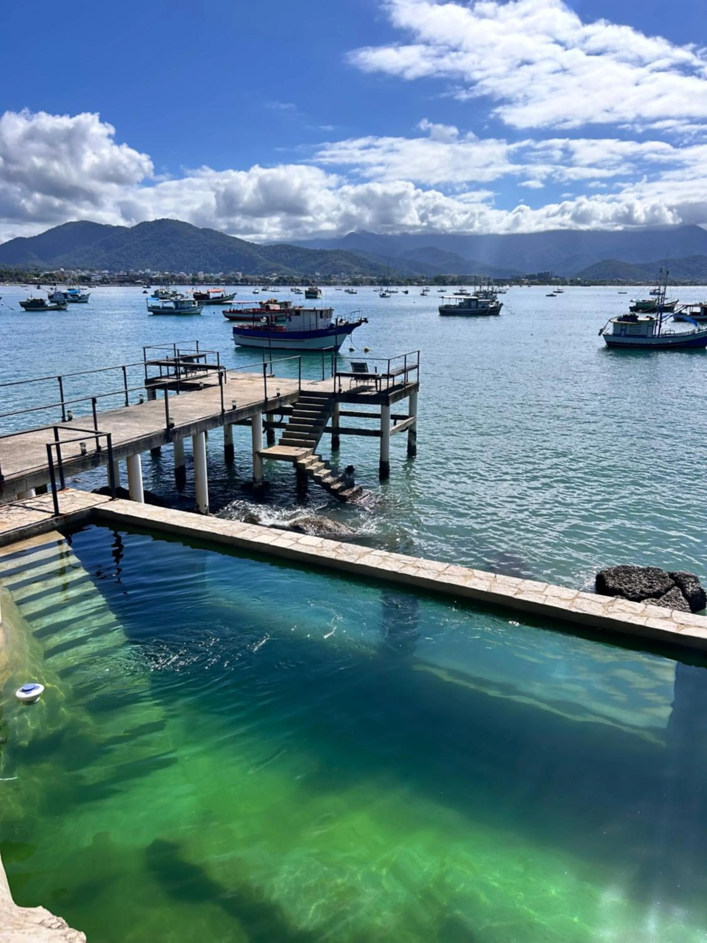Swimming pool in 1819 Marine Hotel